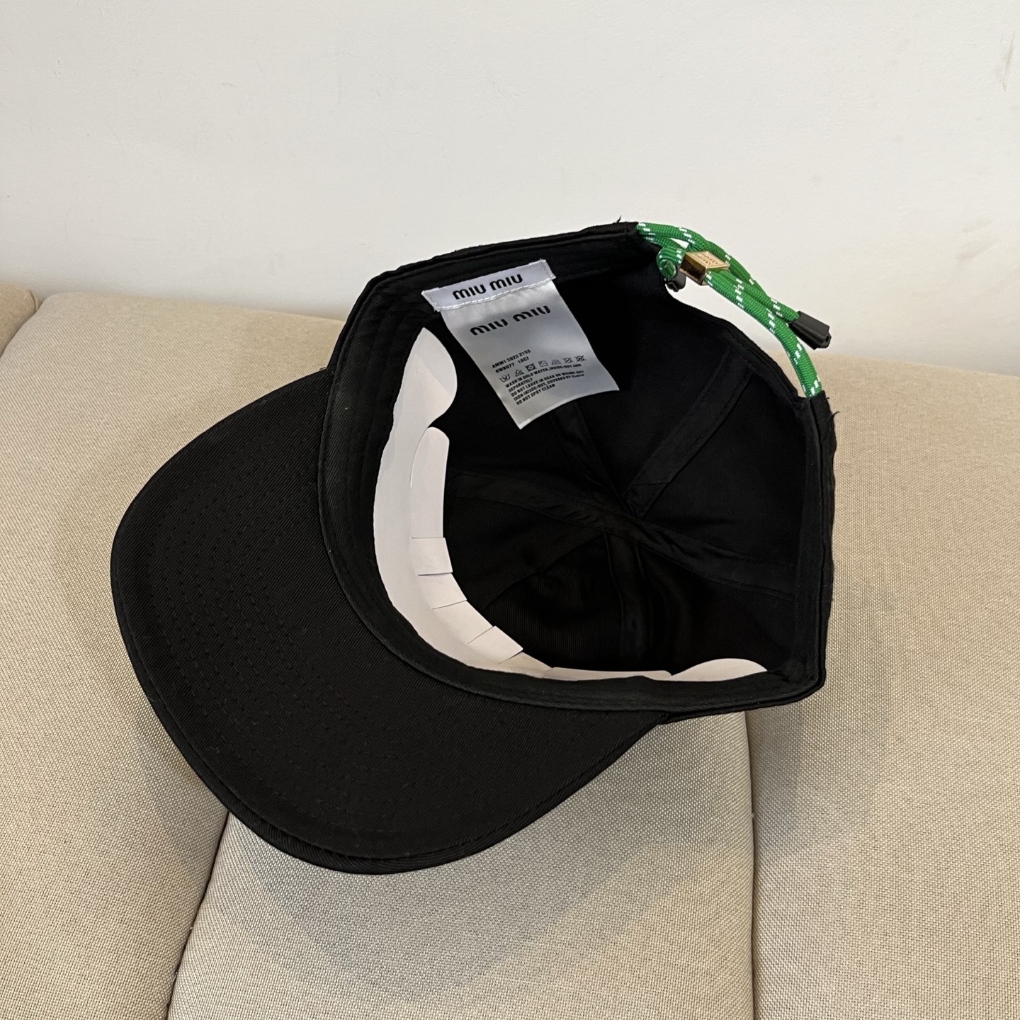 P84 Mysterious Miumiu, original single spring summer baseball cap, original model, original quality - 图片 4