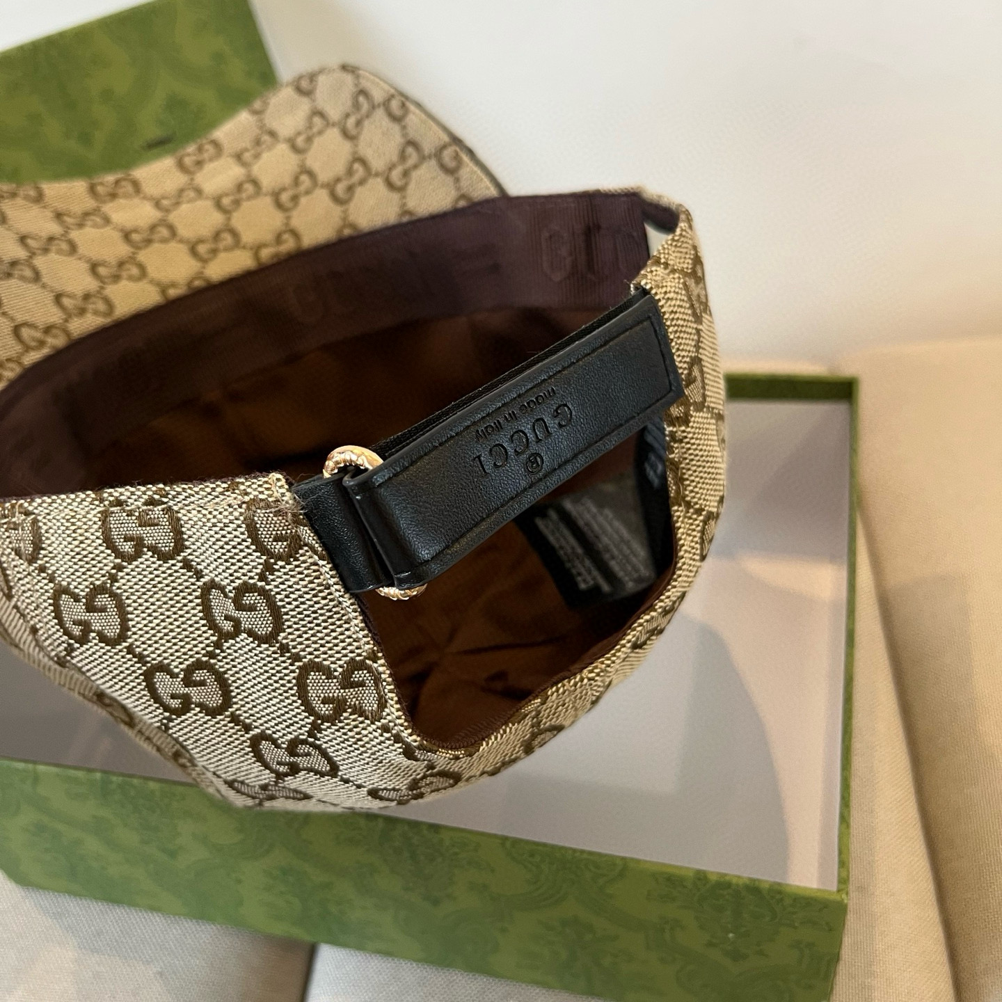  古奇棒球帽♥️GUCCI🧢官网新品，棒球帽，原单品质火爆来袭 。🎩 工艺非常精美 高档大气上档次！低调