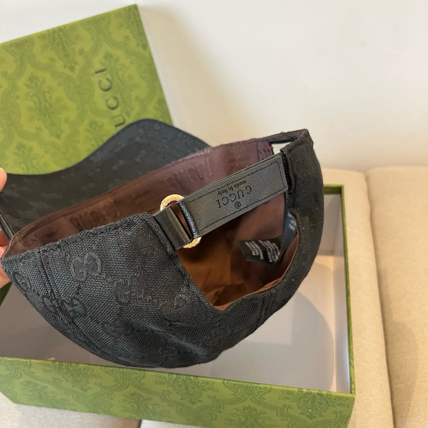  古奇棒球帽♥️GUCCI🧢官网新品，棒球帽，原单品质火爆来袭 。🎩 工艺非常精美 高档大气上档次！低调