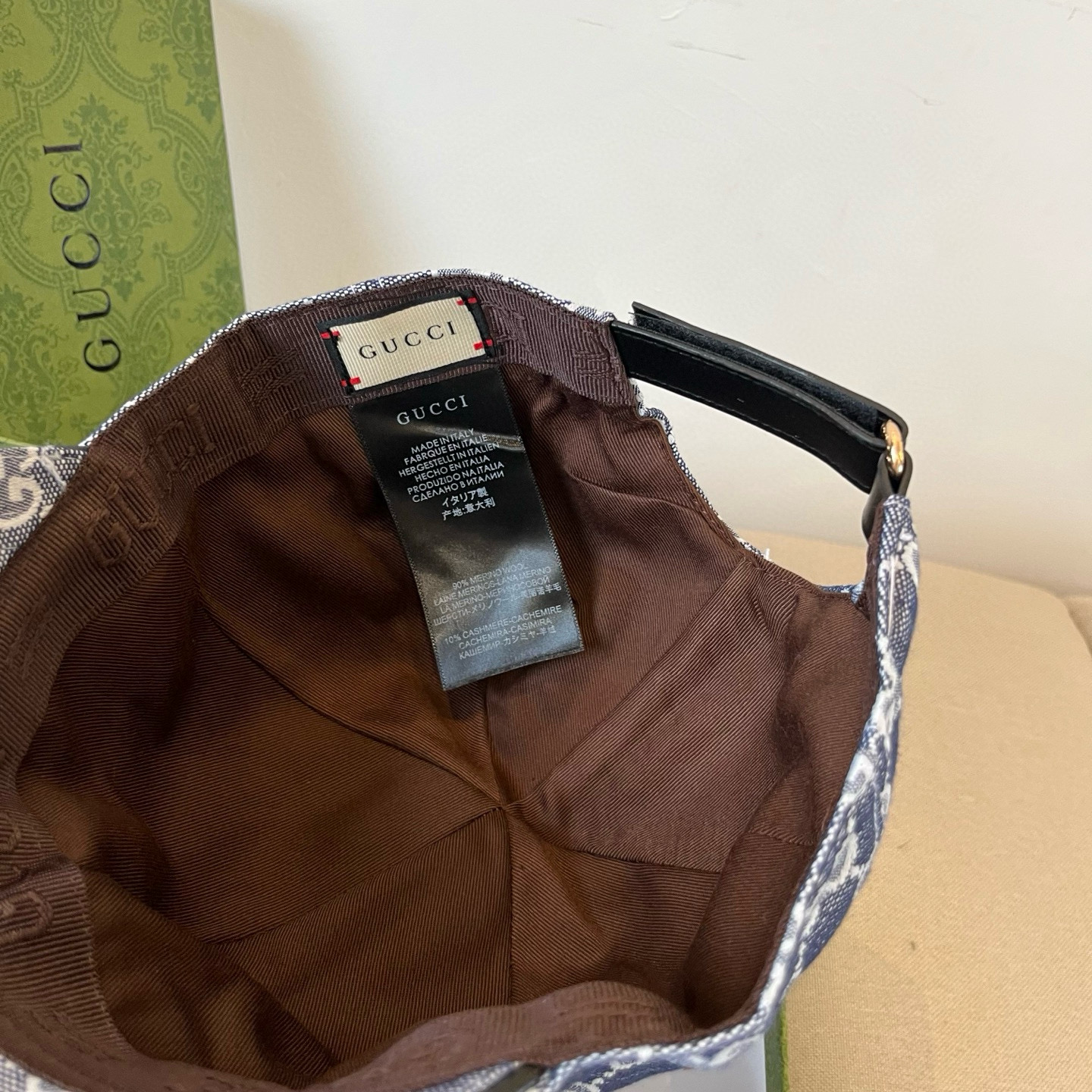  古奇棒球帽♥️GUCCI🧢官网新品，棒球帽，原单品质火爆来袭 。🎩 工艺非常精美 高档大气上档次！低调