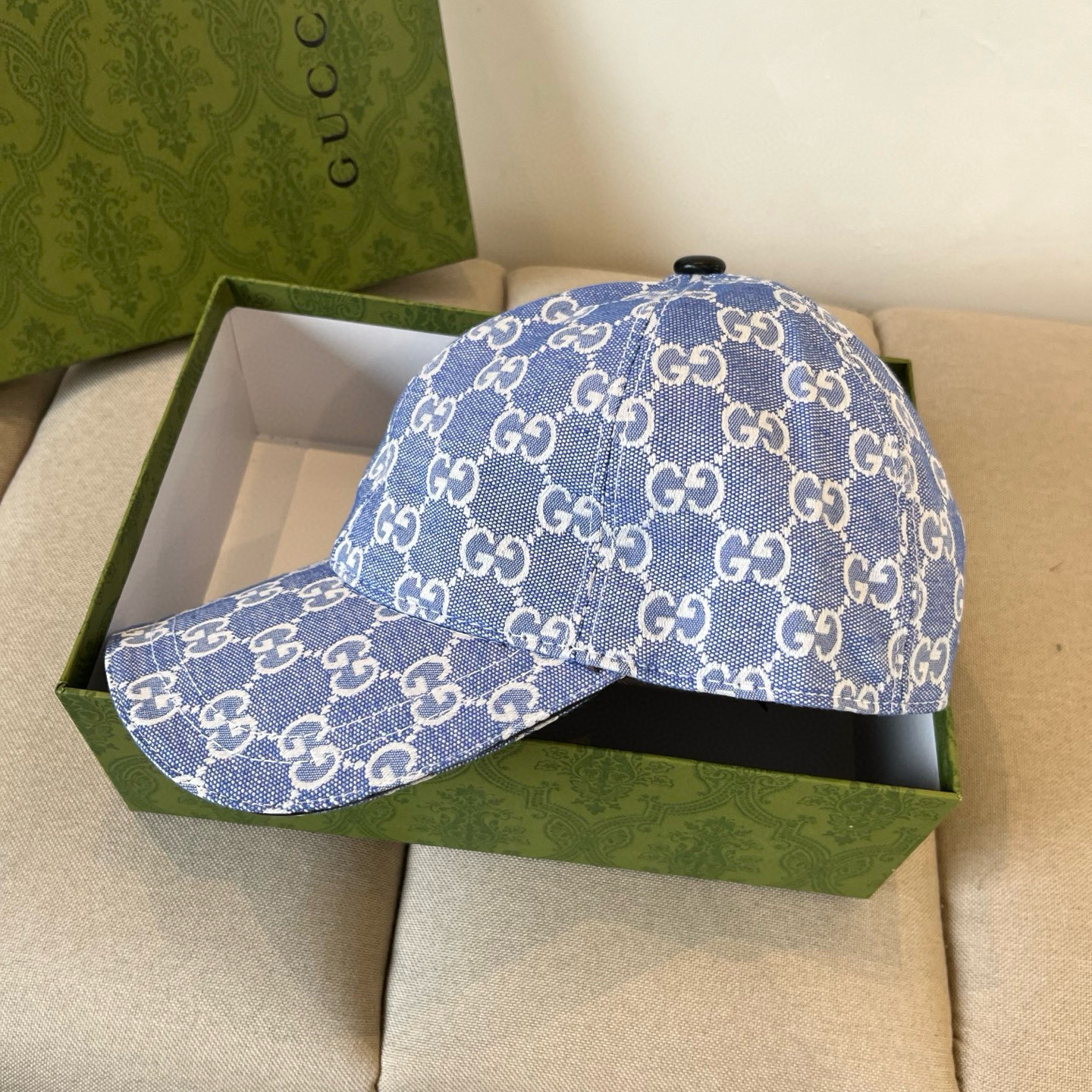  古奇棒球帽♥️GUCCI🧢官网新品，棒球帽，原单品质火爆来袭 。🎩 工艺非常精美 高档大气上档次！低调