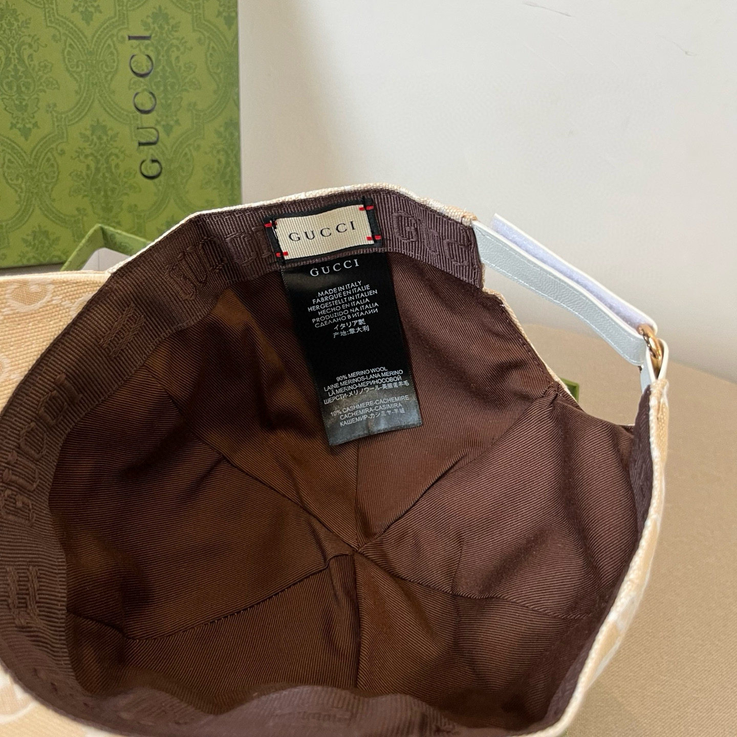  古奇棒球帽♥️GUCCI🧢官网新品，棒球帽，原单品质火爆来袭 。🎩 工艺非常精美 高档大气上档次！低调