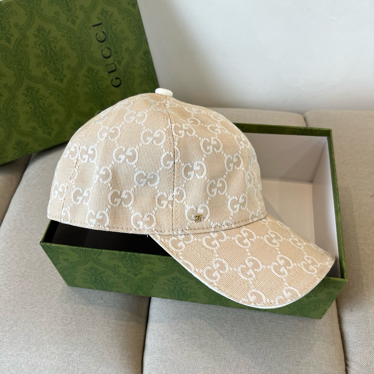  古奇棒球帽♥️GUCCI🧢官网新品，棒球帽，原单品质火爆来袭 。🎩 工艺非常精美 高档大气上档次！低调