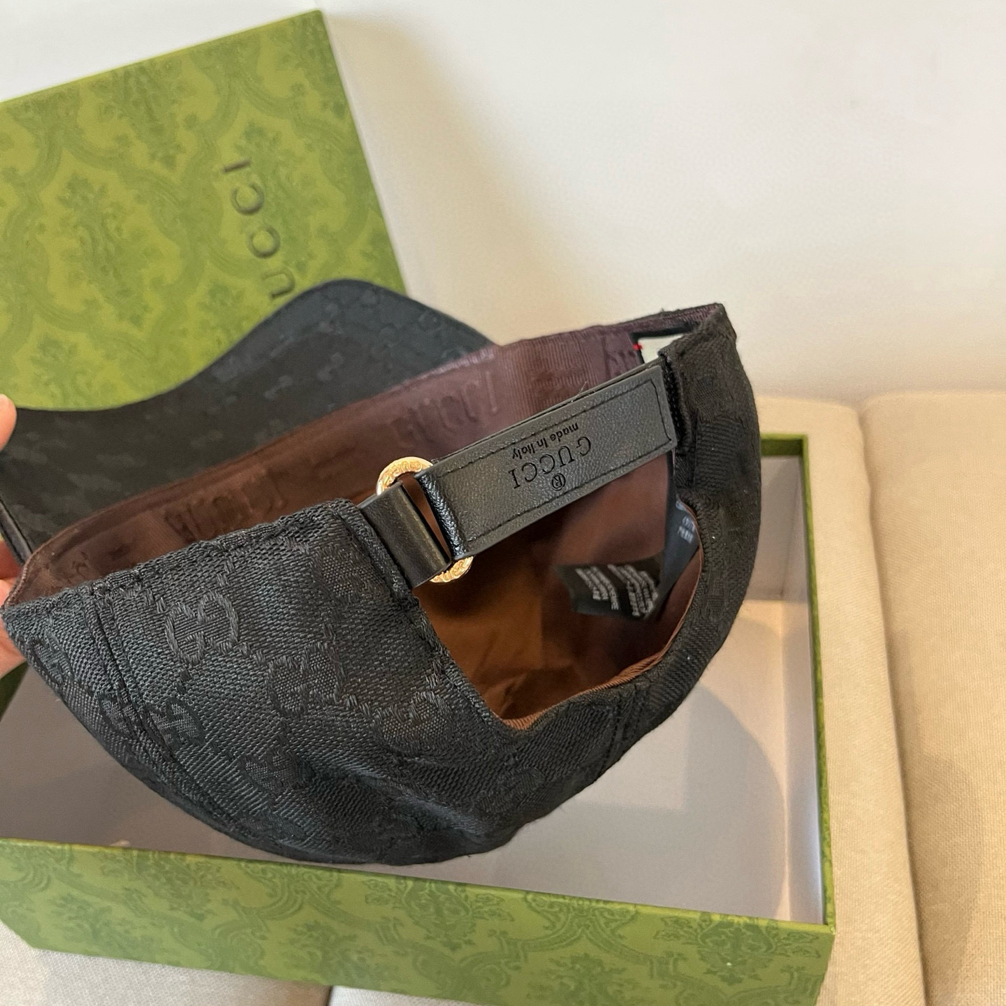  古奇棒球帽♥️GUCCI🧢官网新品，棒球帽，原单品质火爆来袭 。🎩 工艺非常精美 高档大气上档次！低调