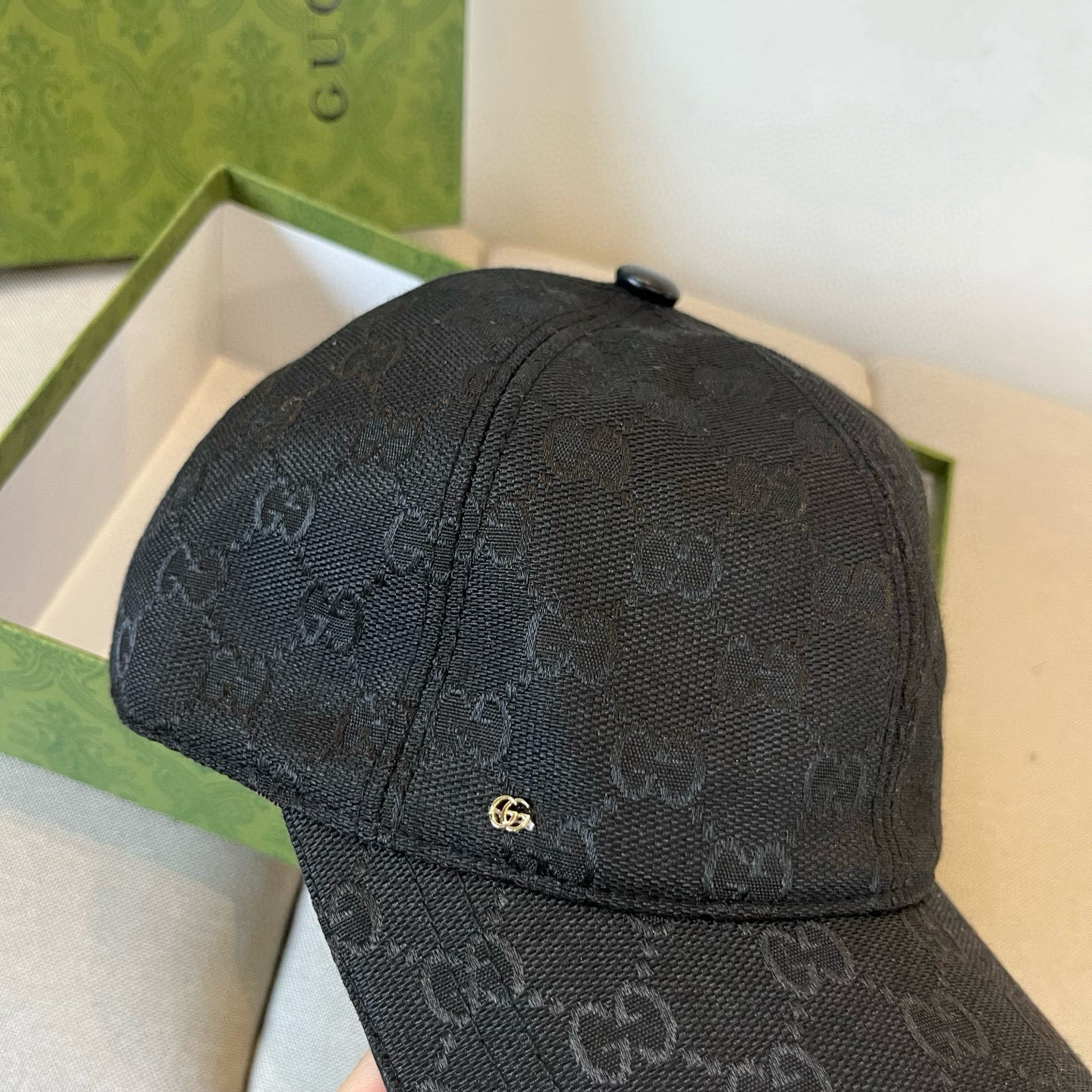  古奇棒球帽♥️GUCCI🧢官网新品，棒球帽，原单品质火爆来袭 。🎩 工艺非常精美 高档大气上档次！低调