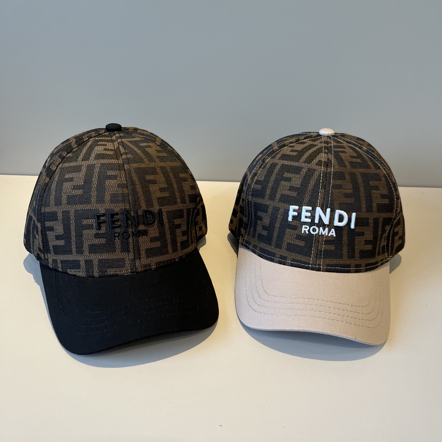  FENDI芬迪 老花系列棒球帽🧢 经典FF中古单品，气质穿搭单品，质量杠杠👍
