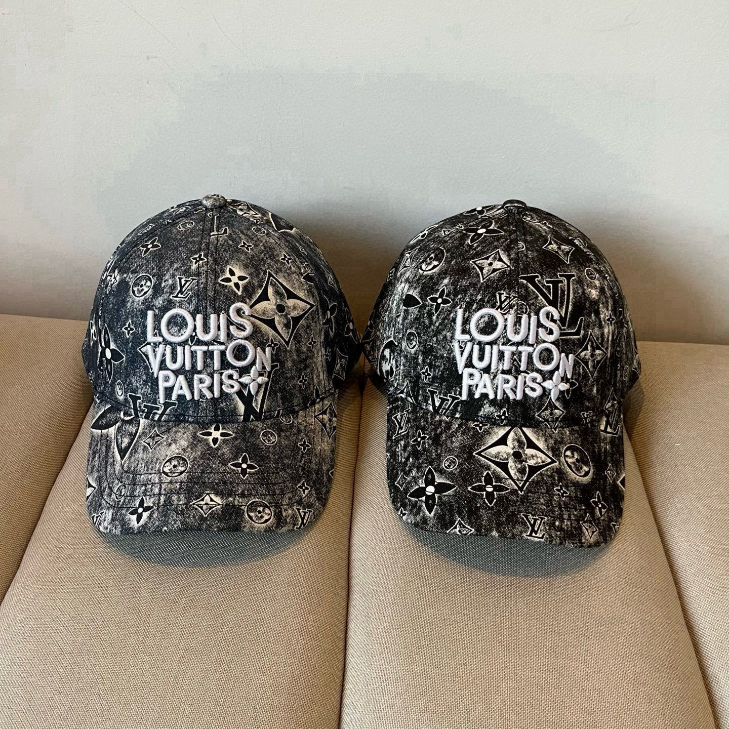 🧢路易威登棒球帽 LouisVuitton😍新款LV棒球帽，重工打造♥️高端大气，百搭款🤗男女通用！跑量