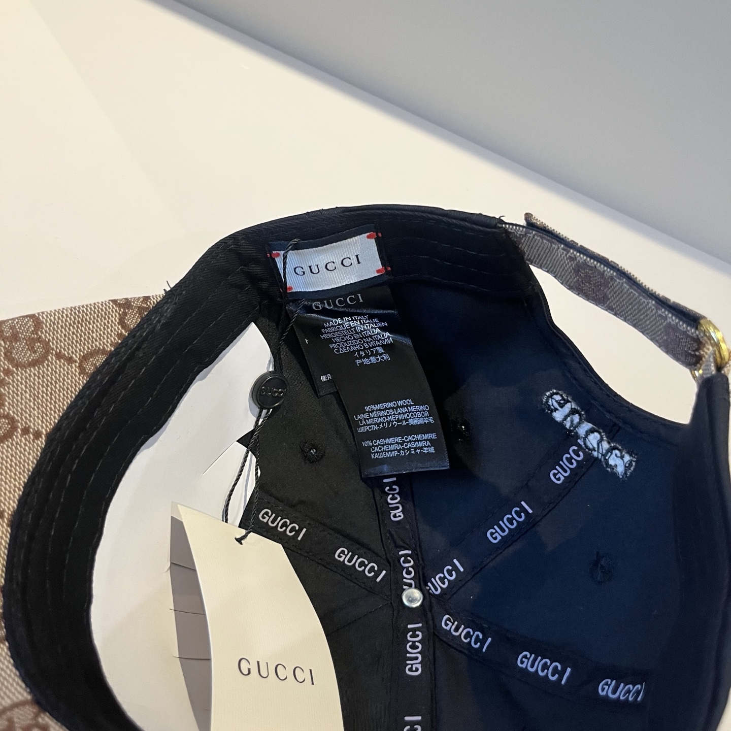  古奇棒球帽♥️GUCCI🧢官网新品，棒球帽，原单品质火爆来袭 。🎩 工艺非常精美 高档大气上档次！低调