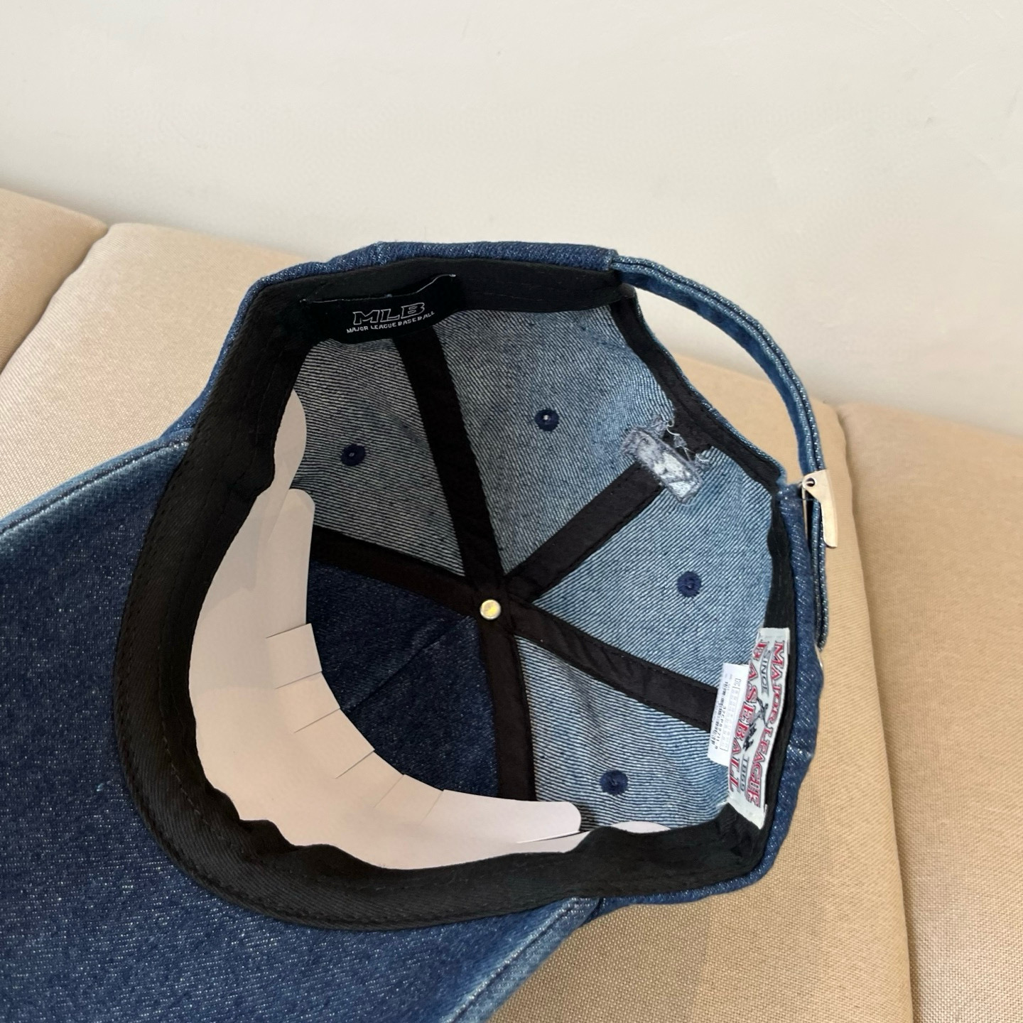  新品ꫛꫀꪝ ❥——❤专柜品质，细节就是完美
MLB拼接新款 官网步上新Ny🧢，代购版本 质量看细节好！