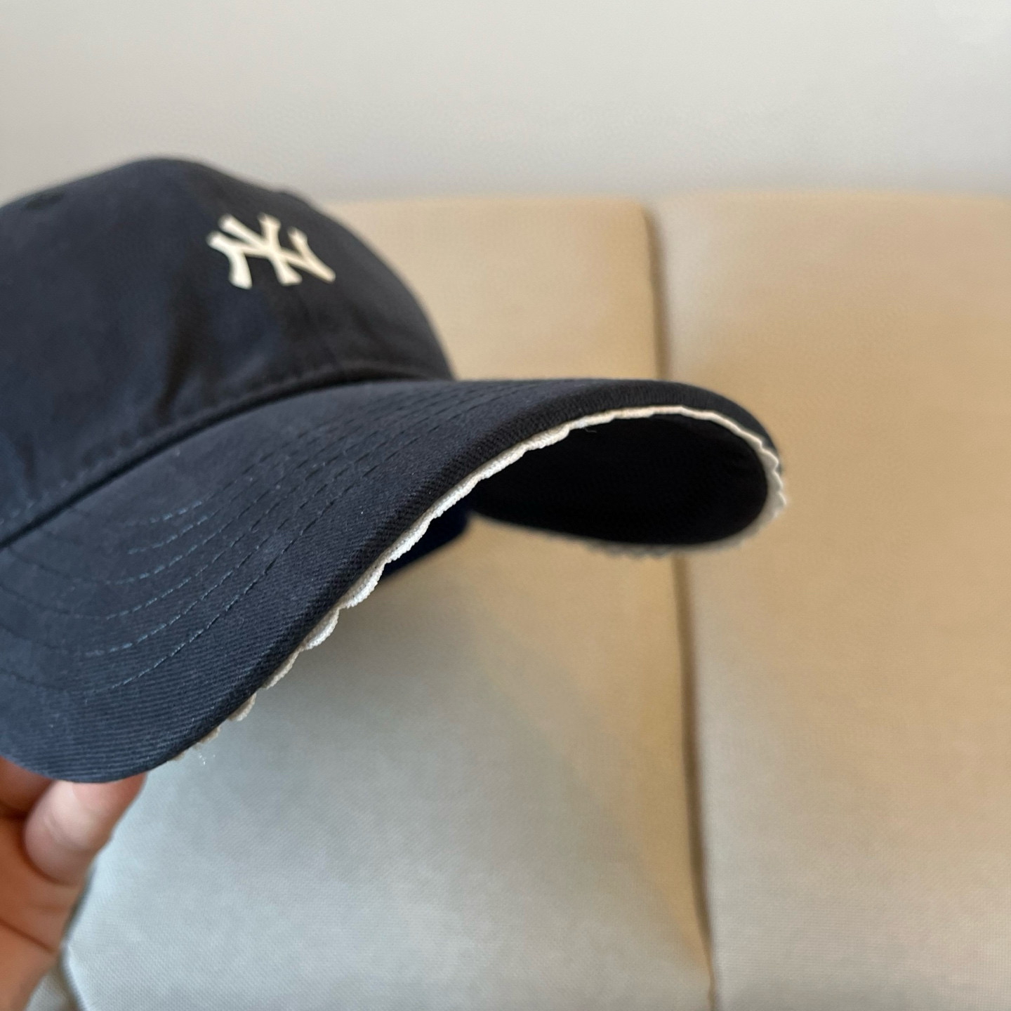  新品ꫛꫀꪝ ❥——❤专柜品质，细节就是完美
MLB拼接新款 官网步上新Ny🧢，代购版本 质量看细节好！