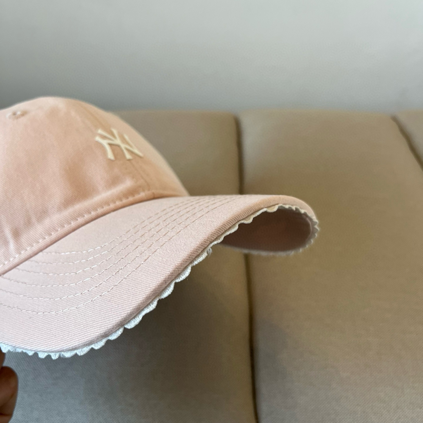  新品ꫛꫀꪝ ❥——❤专柜品质，细节就是完美
MLB拼接新款 官网步上新Ny🧢，代购版本 质量看细节好！