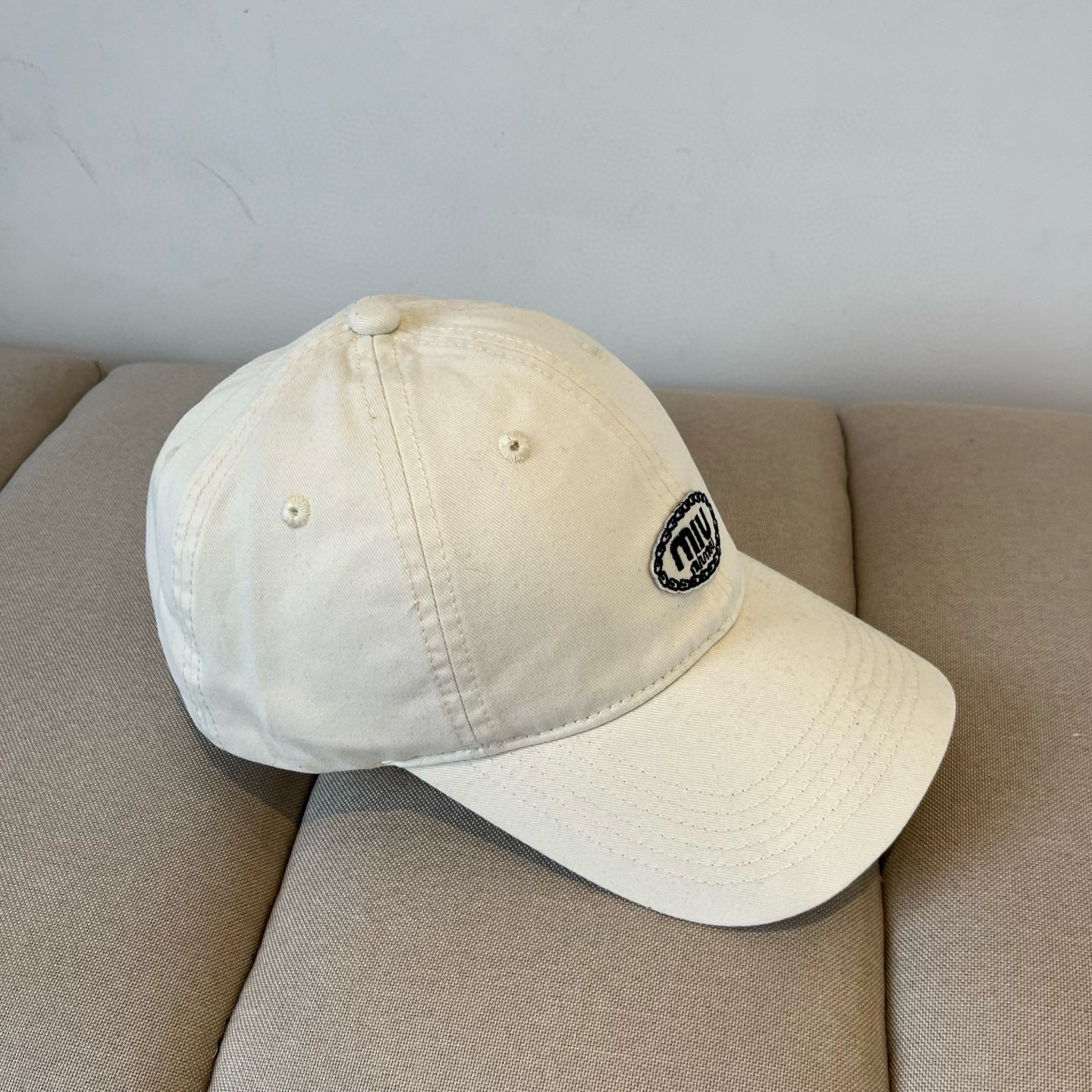  谬谬miumiu 原单春夏新款棒球帽，正品开模订制，原版做工细致质量超赞！