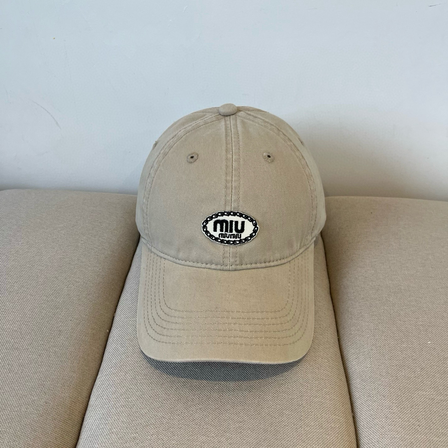  谬谬miumiu 原单春夏新款棒球帽，正品开模订制，原版做工细致质量超赞！