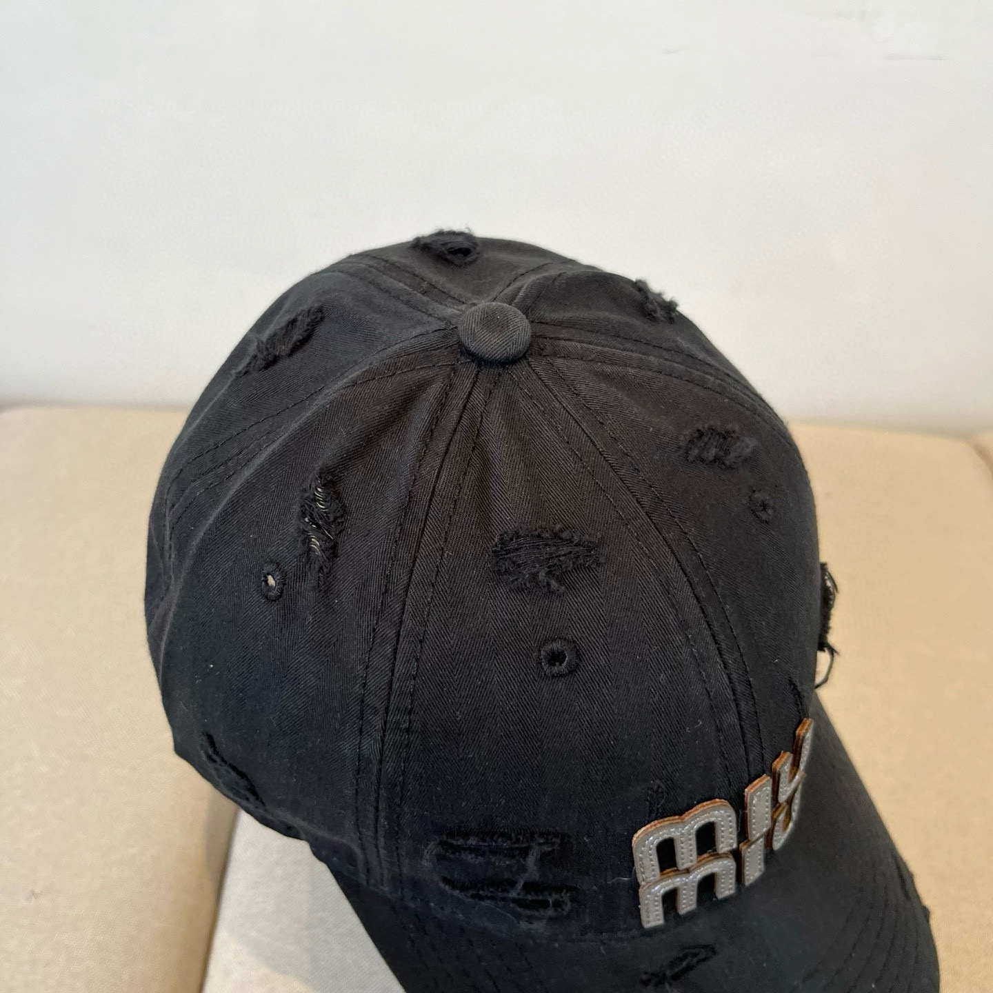  谬谬miumiu 原单春夏新款棒球帽，正品开模订制，原版做工细致质量超赞！