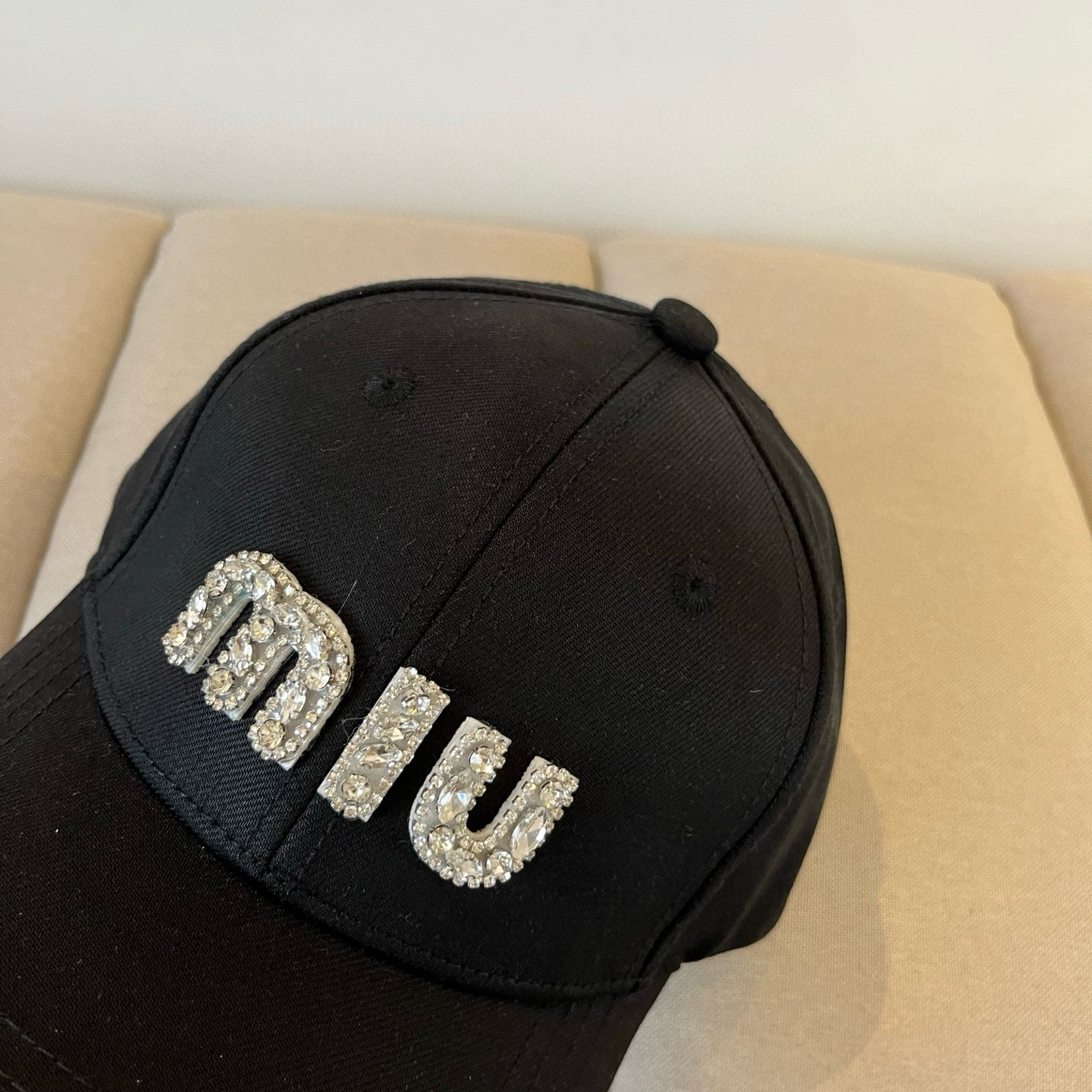  谬谬miumiu 原单春夏新款棒球帽，正品开模订制，原版做工细致质量超赞！