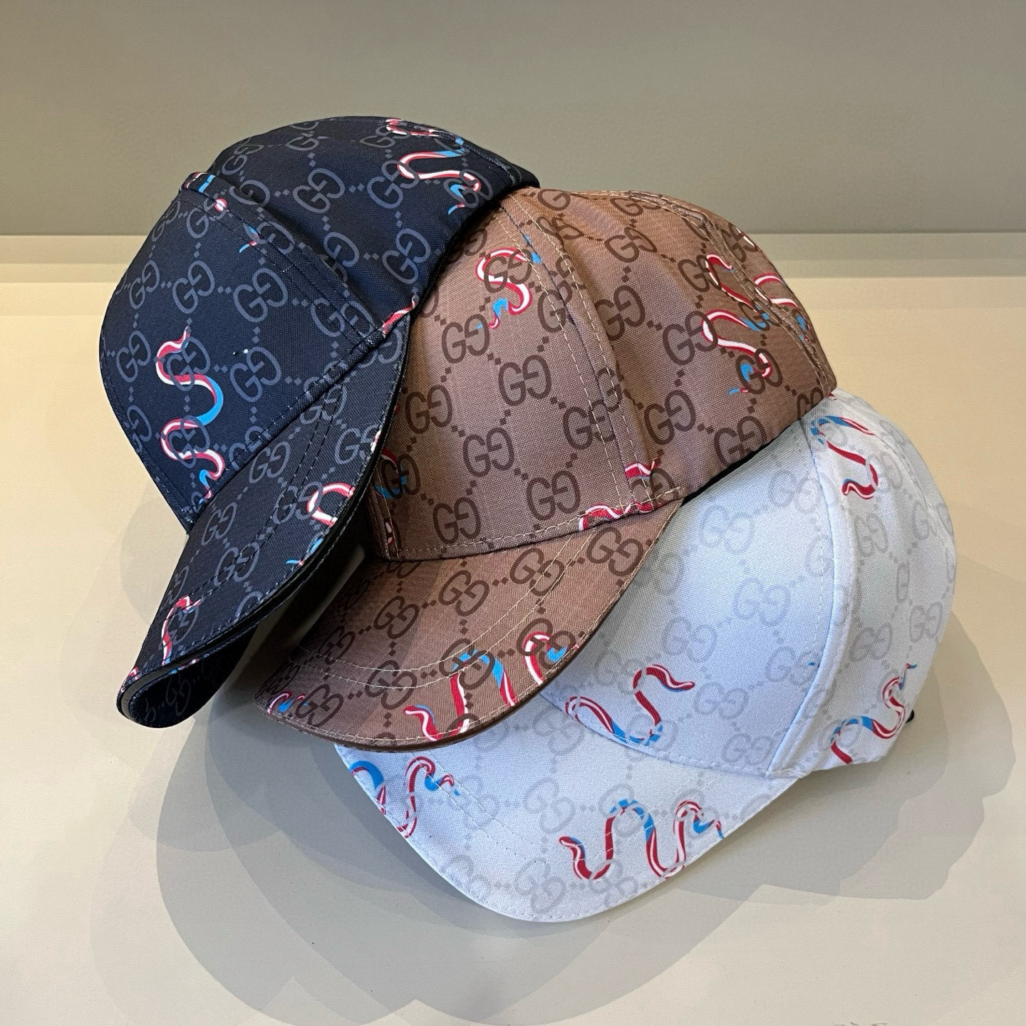  古奇棒球帽♥️GUCCI🧢官网新品，棒球帽，原单品质火爆来袭 。🎩 工艺非常精美 高档大气上档次！低调