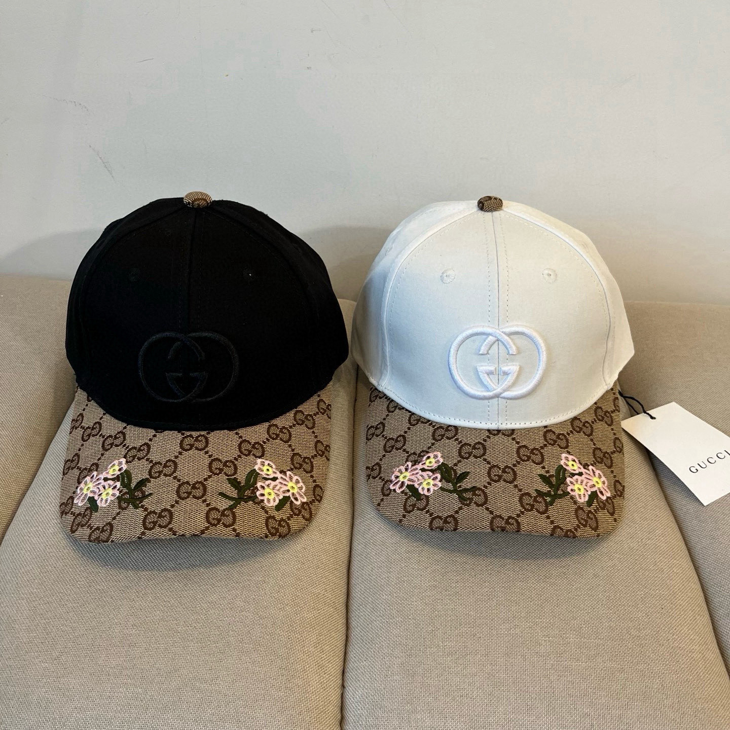  古奇棒球帽♥️GUCCI🧢官网新品，棒球帽，原单品质火爆来袭 。🎩 工艺非常精美 高档大气上档次！低调
