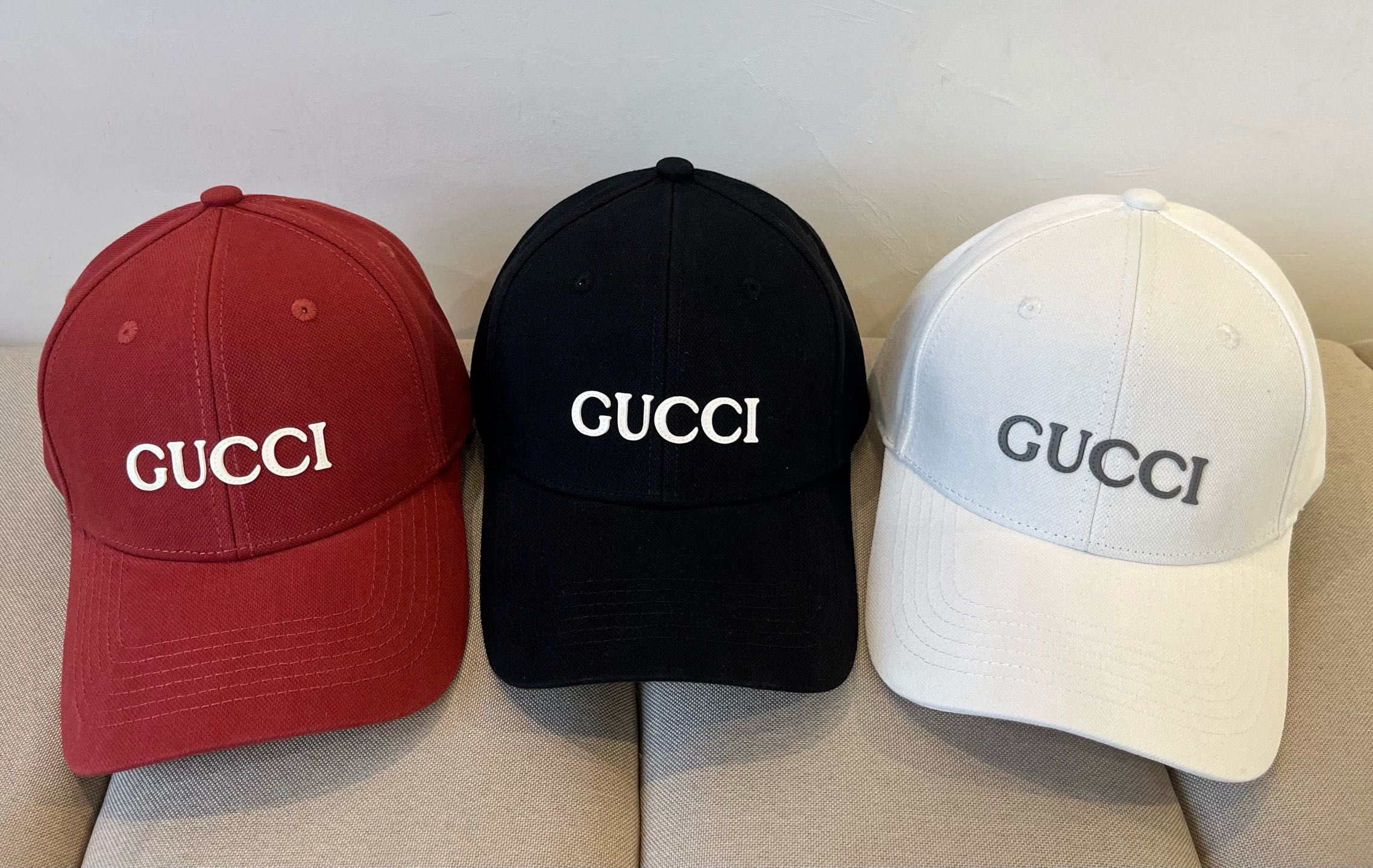  古奇棒球帽♥️GUCCI🧢官网新品，棒球帽，原单品质火爆来袭 。🎩 工艺非常精美 高档大气上档次！低调