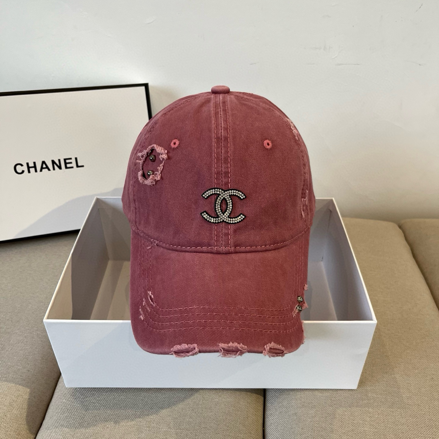 。香奈儿CHANEL 新品棒球帽，小香经典简约，时尚休闲设计 跑量新品