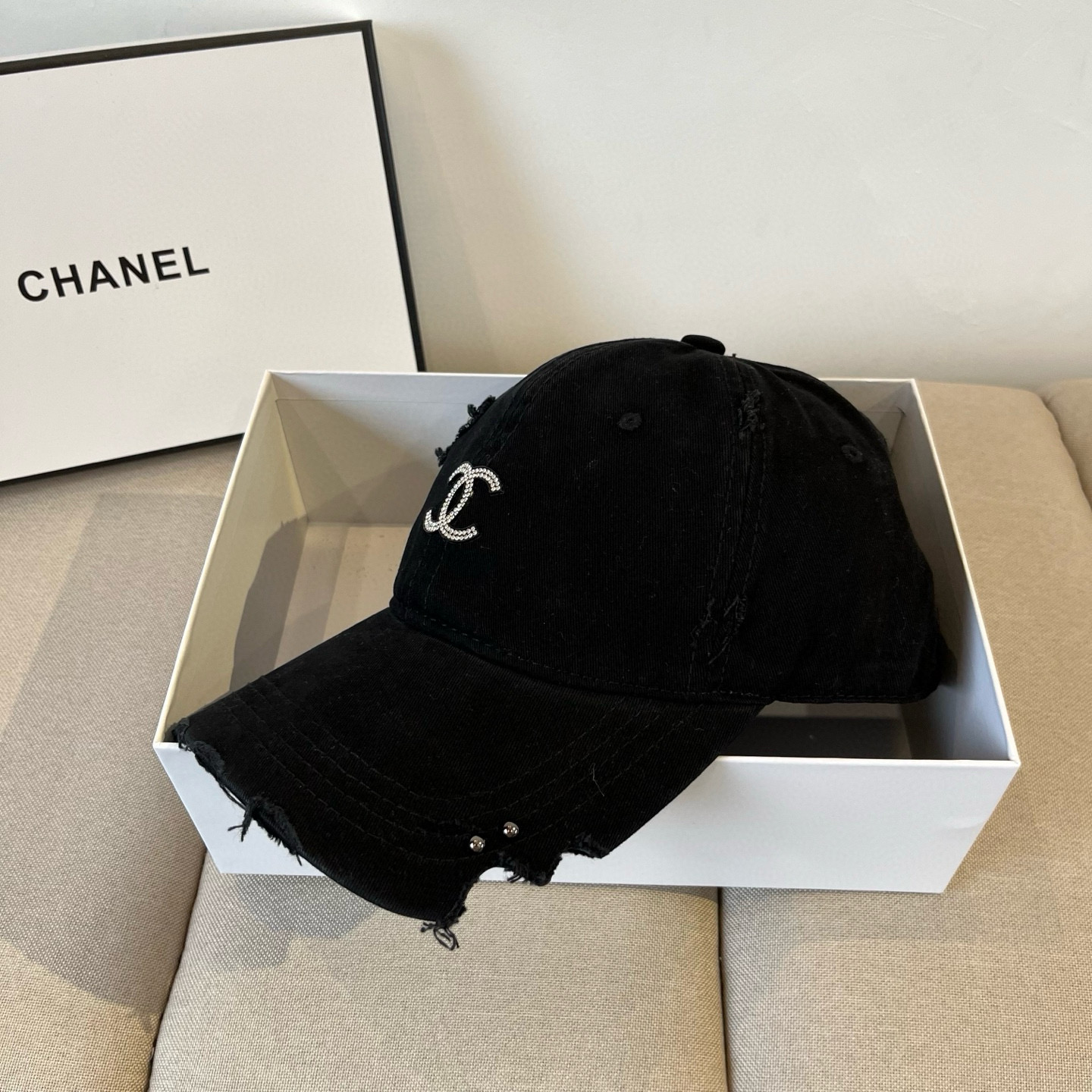 。香奈儿CHANEL 新品棒球帽，小香经典简约，时尚休闲设计 跑量新品