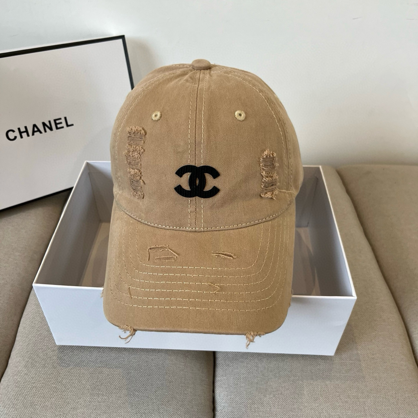 。香奈儿CHANEL 新品棒球帽，小香经典简约，时尚休闲设计 跑量新品