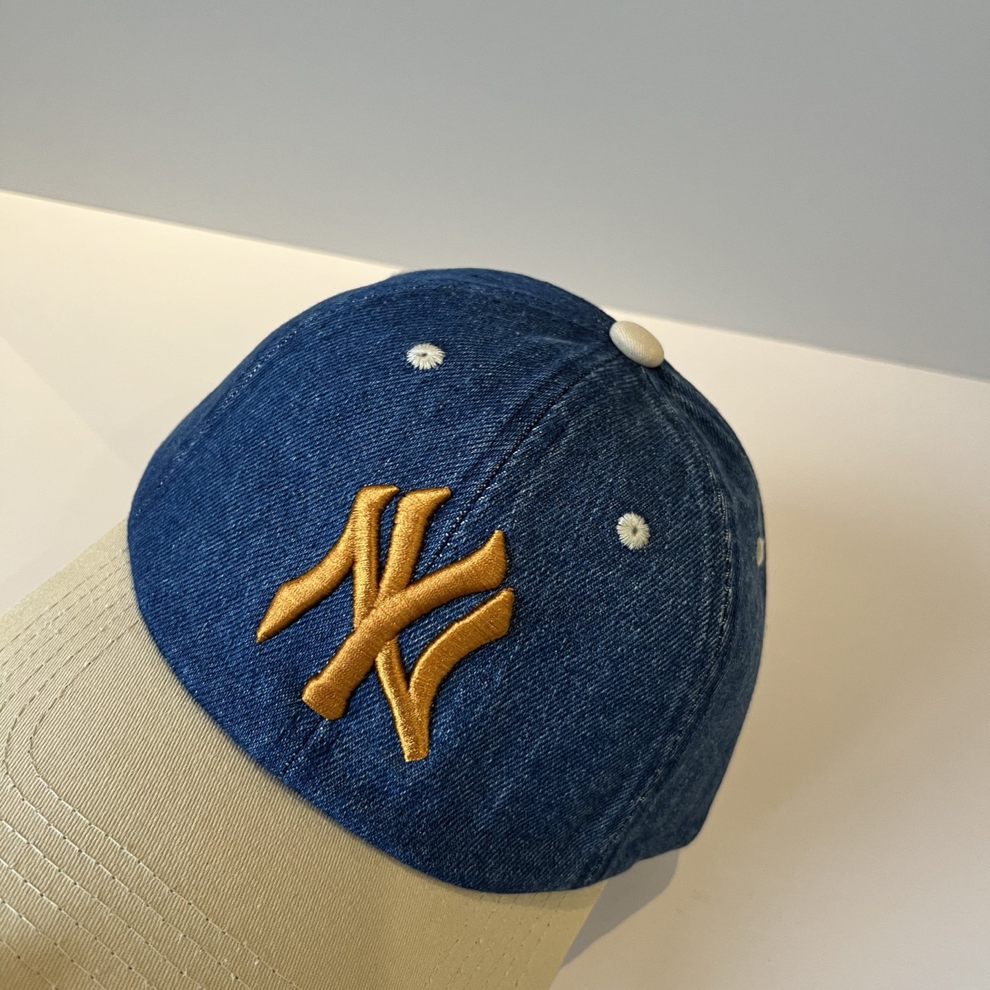  新品ꫛꫀꪝ ❥——❤专柜品质，细节就是完美
MLB拼接新款 官网步上新Ny🧢，代购版本 质量看细节好！