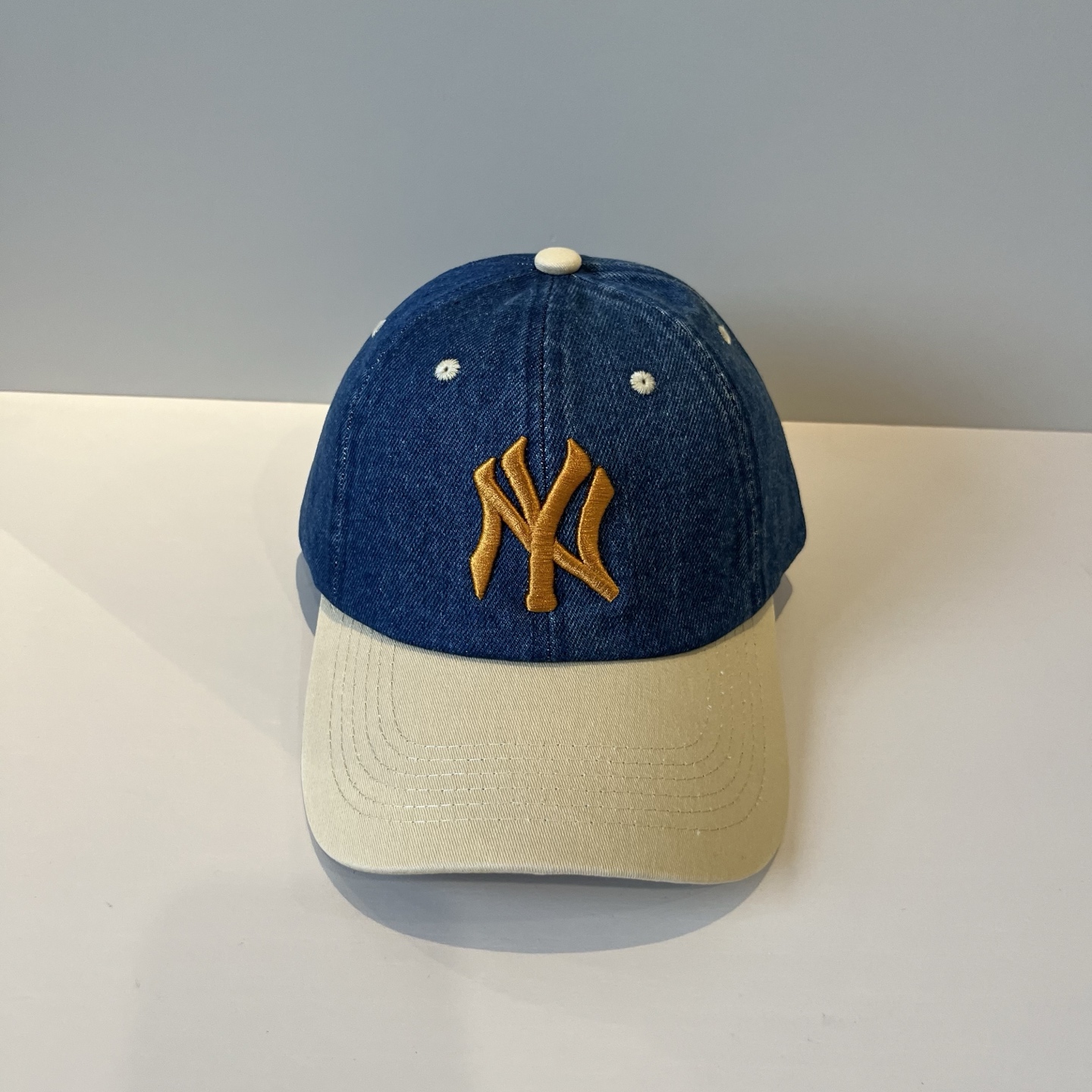  新品ꫛꫀꪝ ❥——❤专柜品质，细节就是完美
MLB拼接新款 官网步上新Ny🧢，代购版本 质量看细节好！