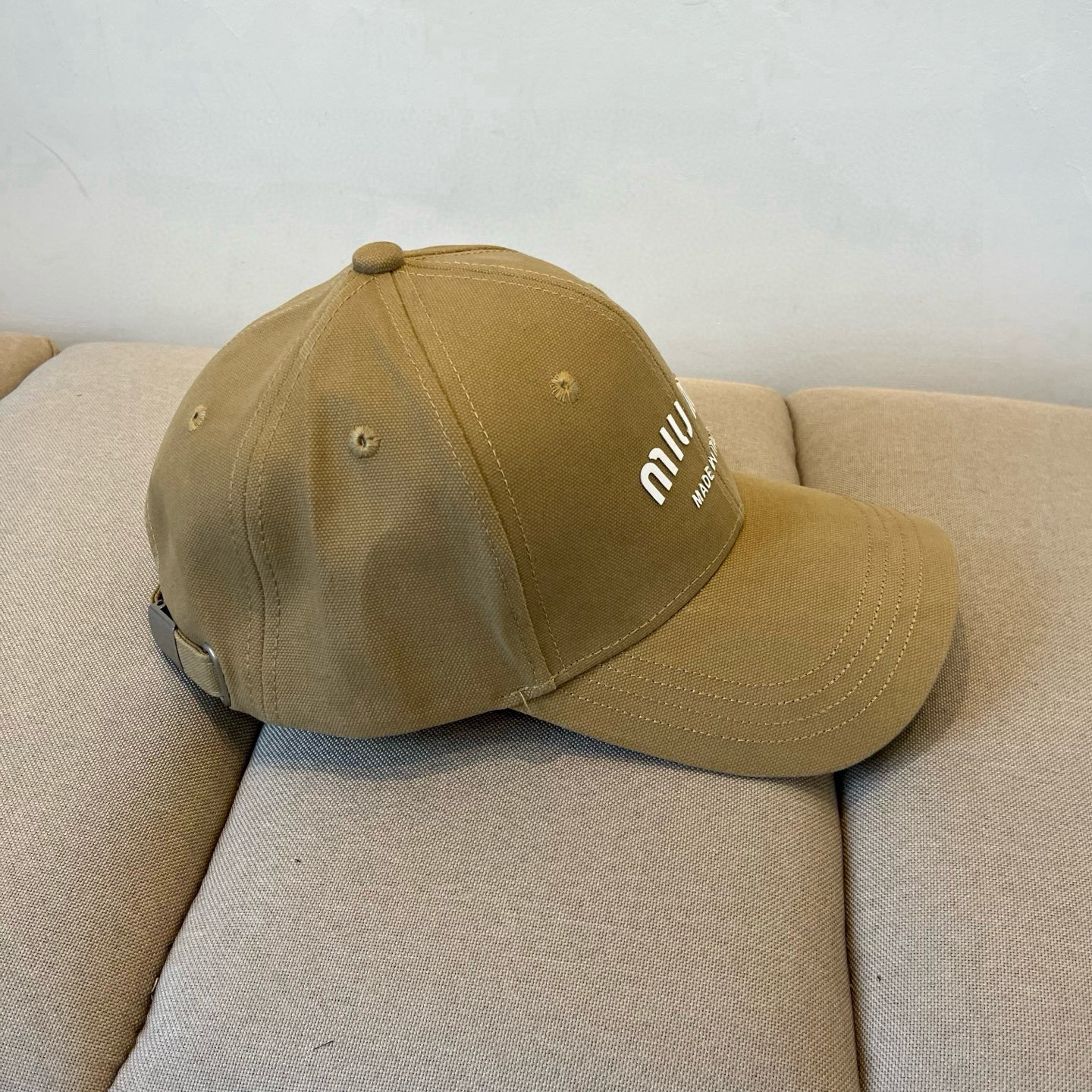  谬谬miumiu 原单春夏新款棒球帽，正品开模订制，原版做工细致质量超赞！
