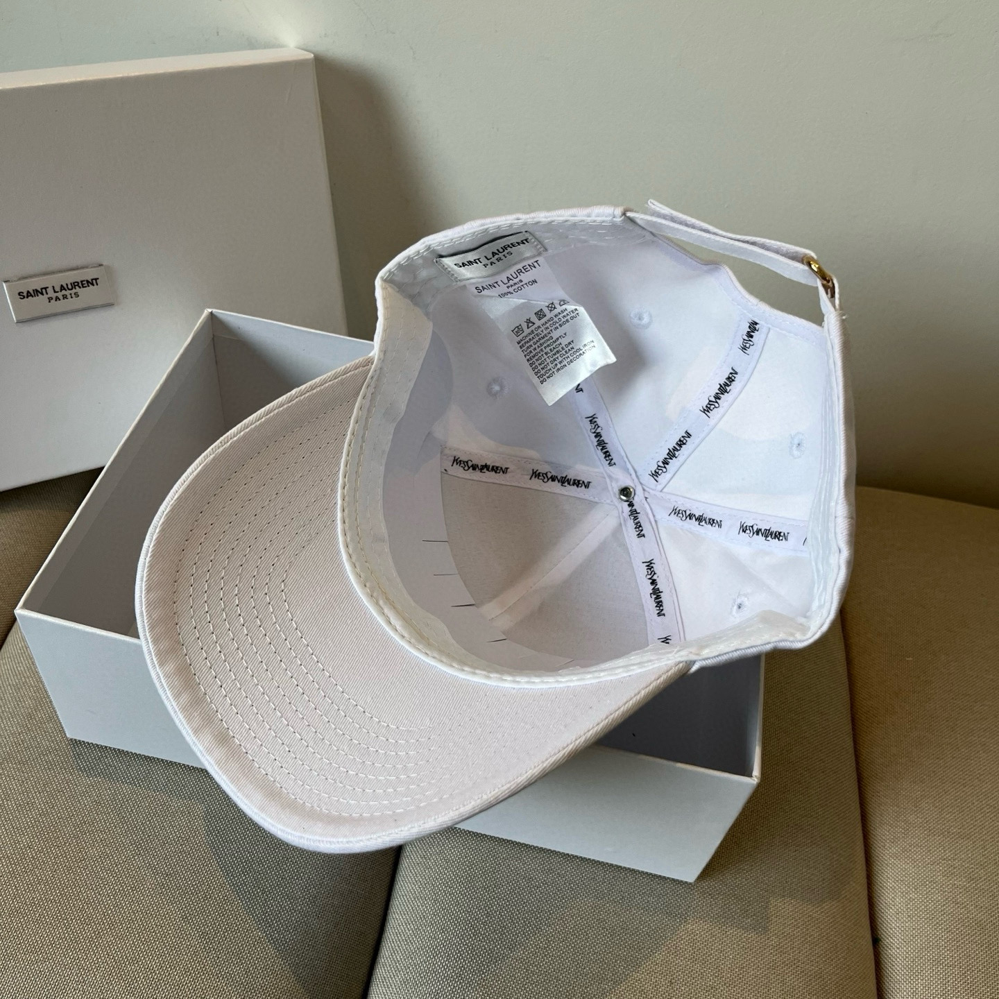 【YSL圣罗兰】2025早春新款简约棒球帽，新款出货，大牌款超好搭配，赶紧入手！