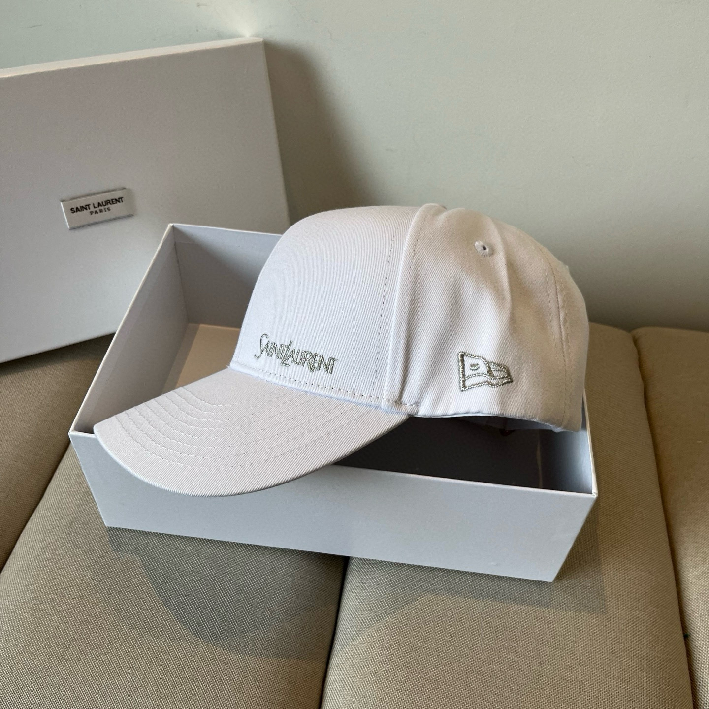 【YSL圣罗兰】2025早春新款简约棒球帽，新款出货，大牌款超好搭配，赶紧入手！