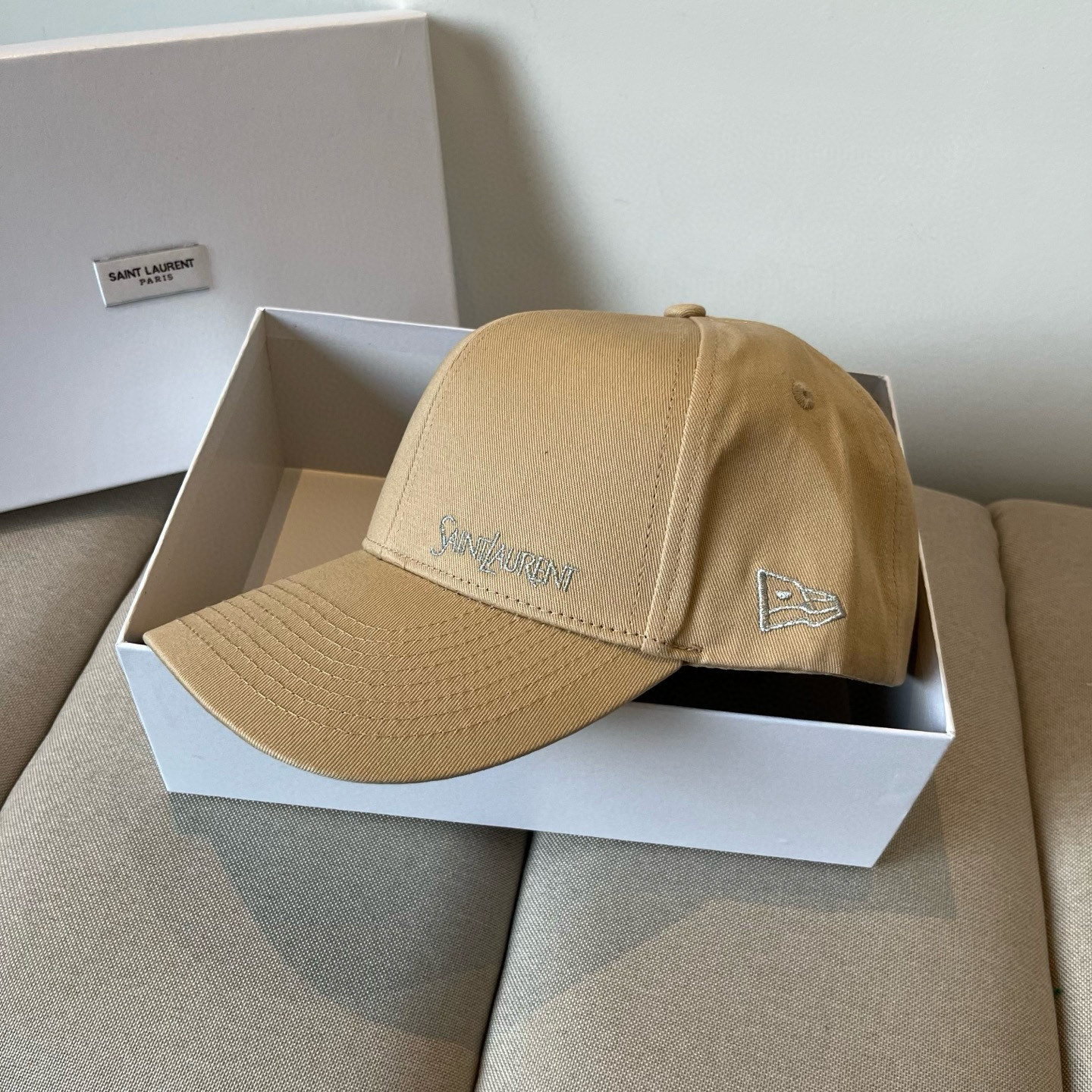 【YSL圣罗兰】2025早春新款简约棒球帽，新款出货，大牌款超好搭配，赶紧入手！
