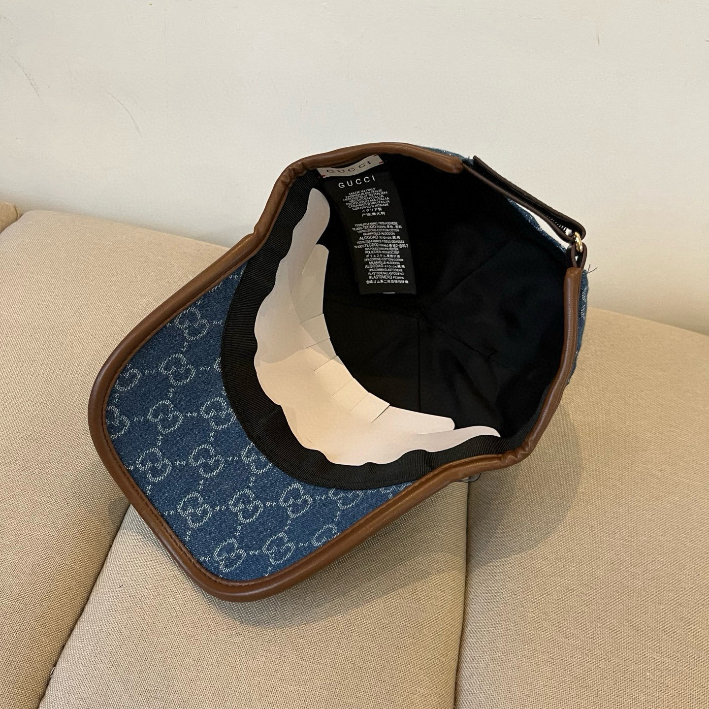  古奇棒球帽♥️GUCCI🧢官网新品，棒球帽，原单品质火爆来袭 。🎩 工艺非常精美 高档大气上档次！低调