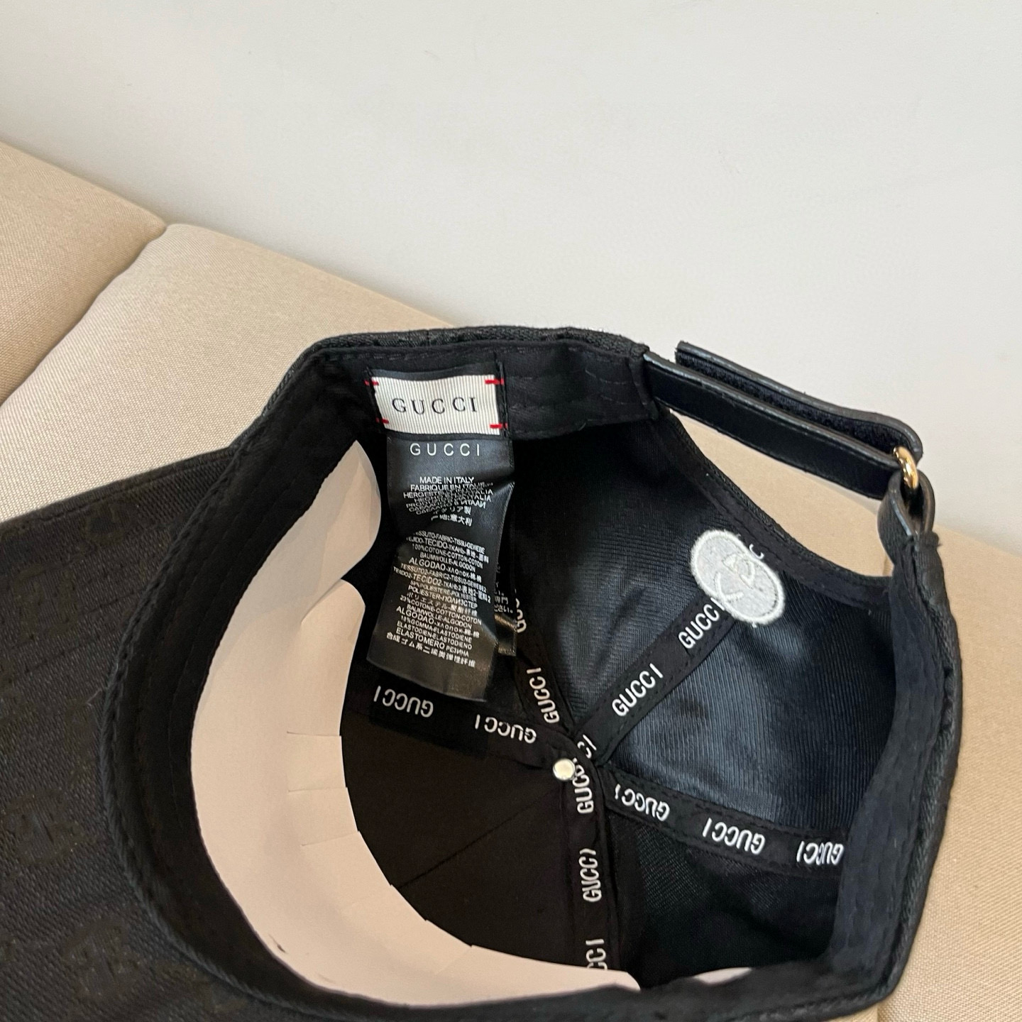  古奇棒球帽♥️GUCCI🧢官网新品，棒球帽，原单品质火爆来袭 。🎩 工艺非常精美 高档大气上档次！低调