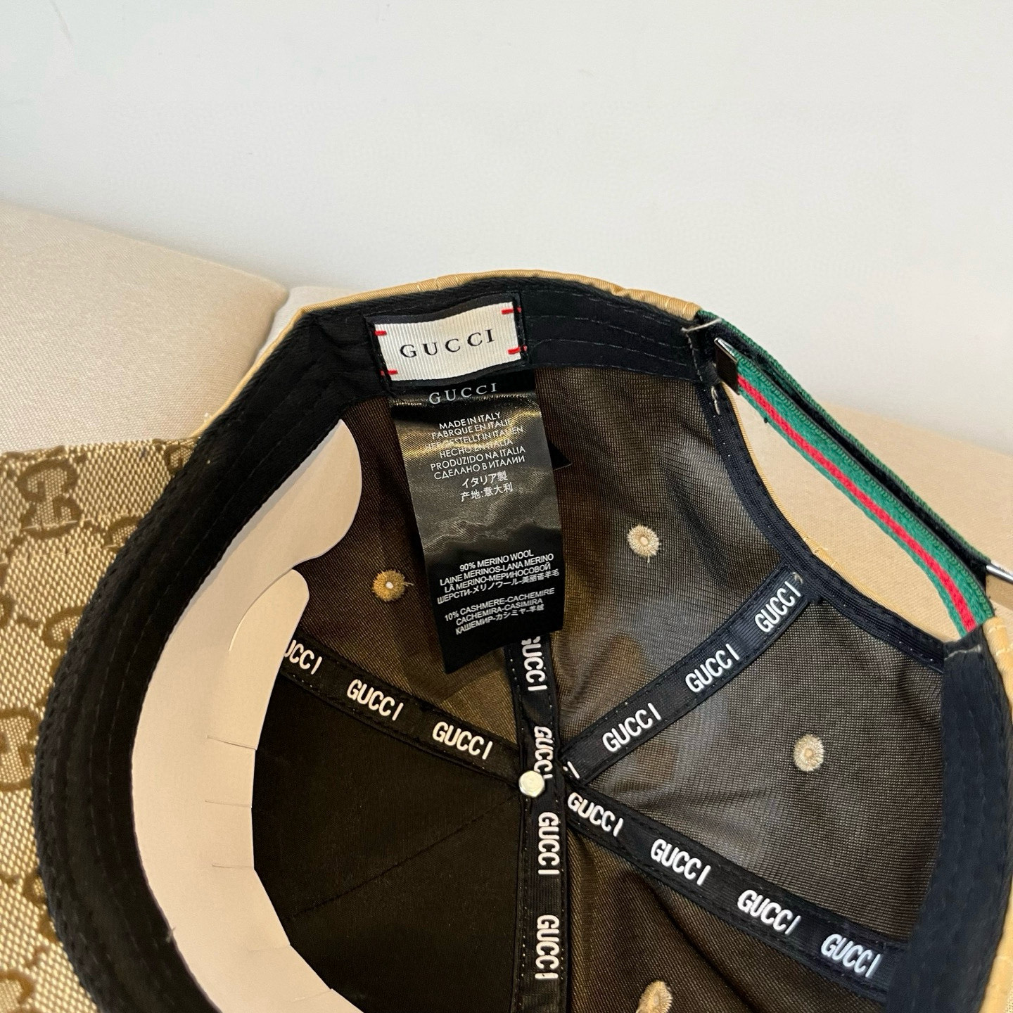  古奇棒球帽♥️GUCCI🧢官网新品，棒球帽，原单品质火爆来袭 。🎩 工艺非常精美 高档大气上档次！低调