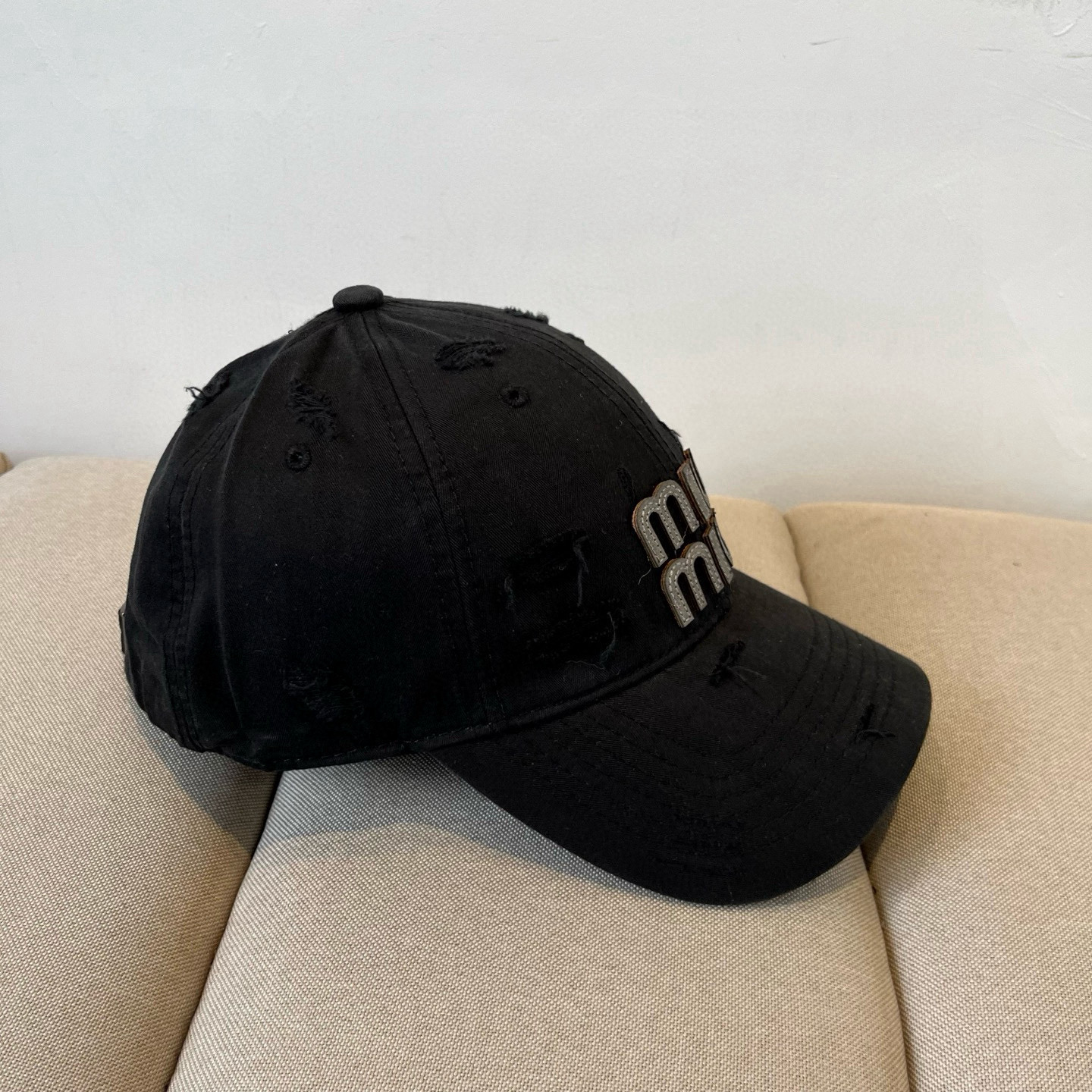  谬谬miumiu 原单春夏新款棒球帽，正品开模订制，原版做工细致质量超赞！