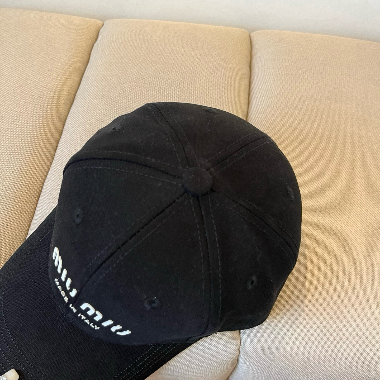  谬谬miumiu 原单春夏新款棒球帽，正品开模订制，原版做工细致质量超赞！