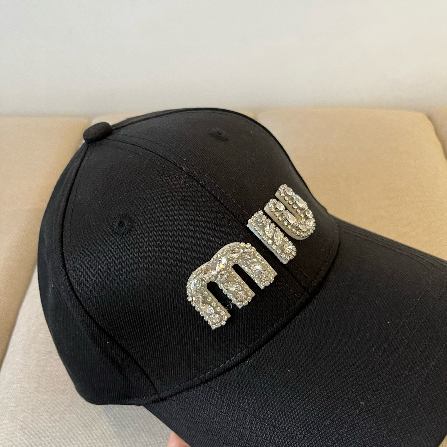  谬谬miumiu 原单春夏新款棒球帽，正品开模订制，原版做工细致质量超赞！