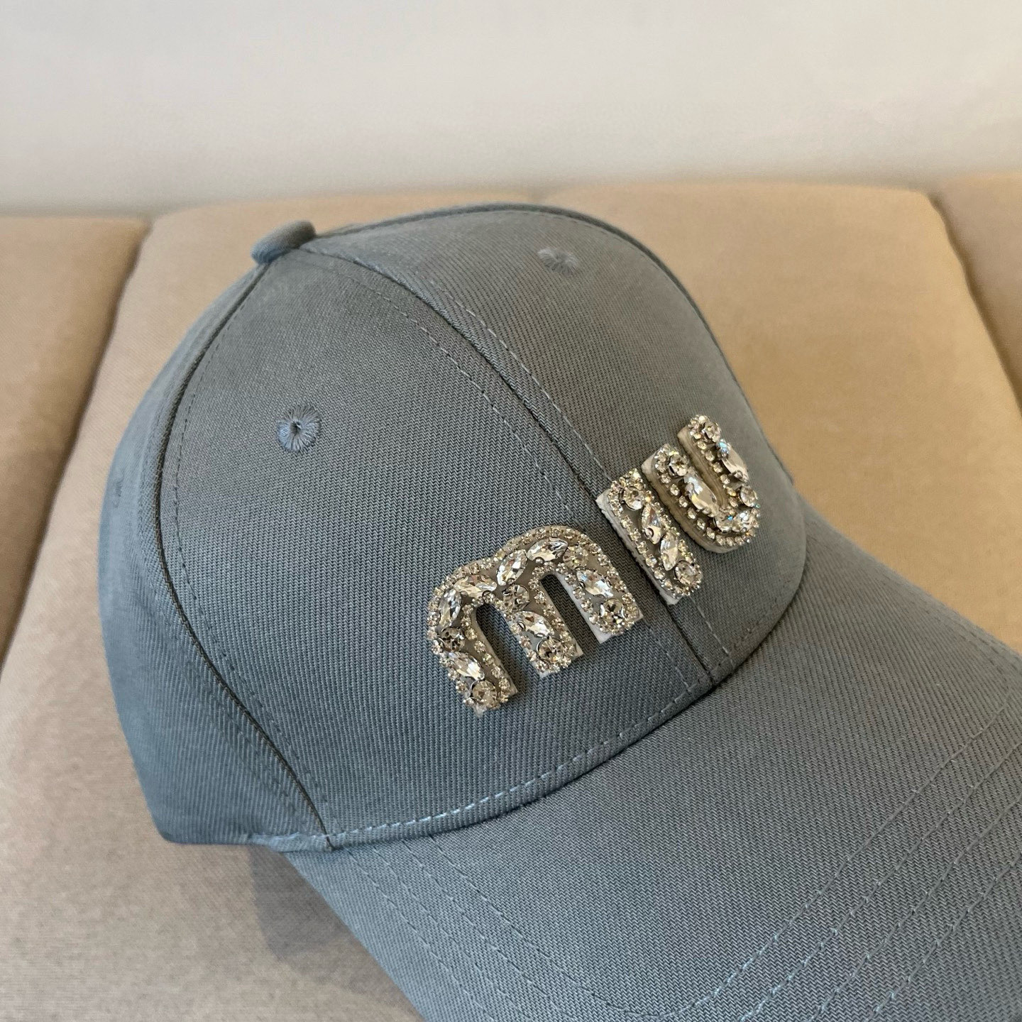  谬谬miumiu 原单春夏新款棒球帽，正品开模订制，原版做工细致质量超赞！