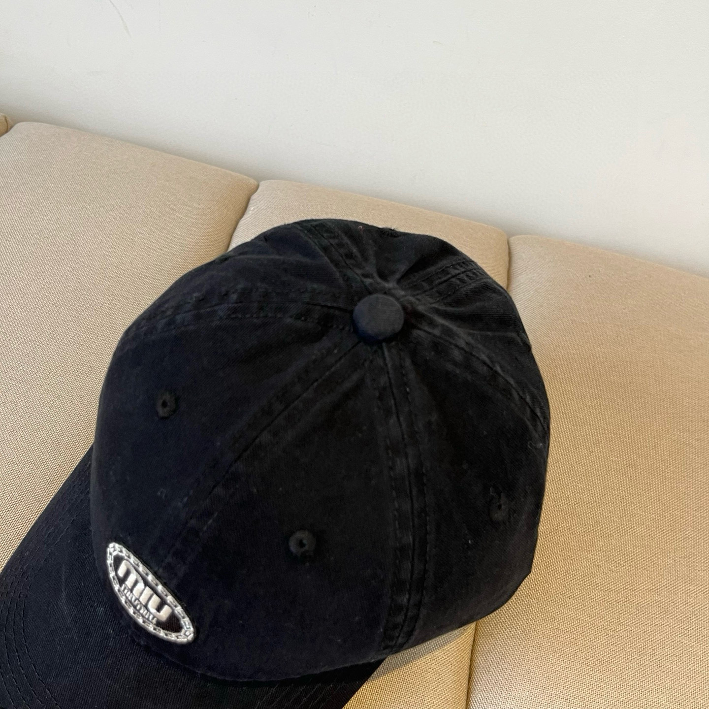  谬谬miumiu 原单春夏新款棒球帽，正品开模订制，原版做工细致质量超赞！