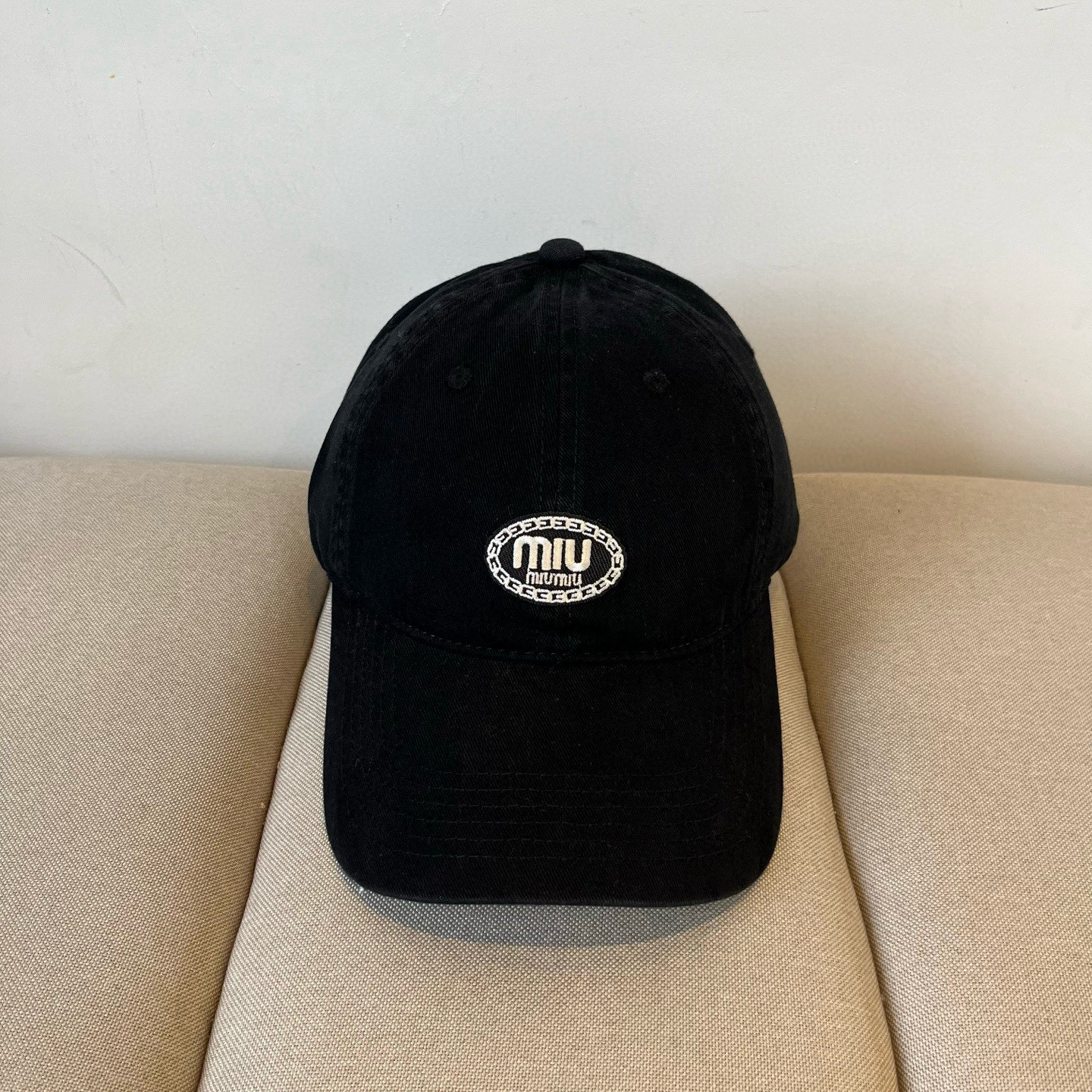  谬谬miumiu 原单春夏新款棒球帽，正品开模订制，原版做工细致质量超赞！