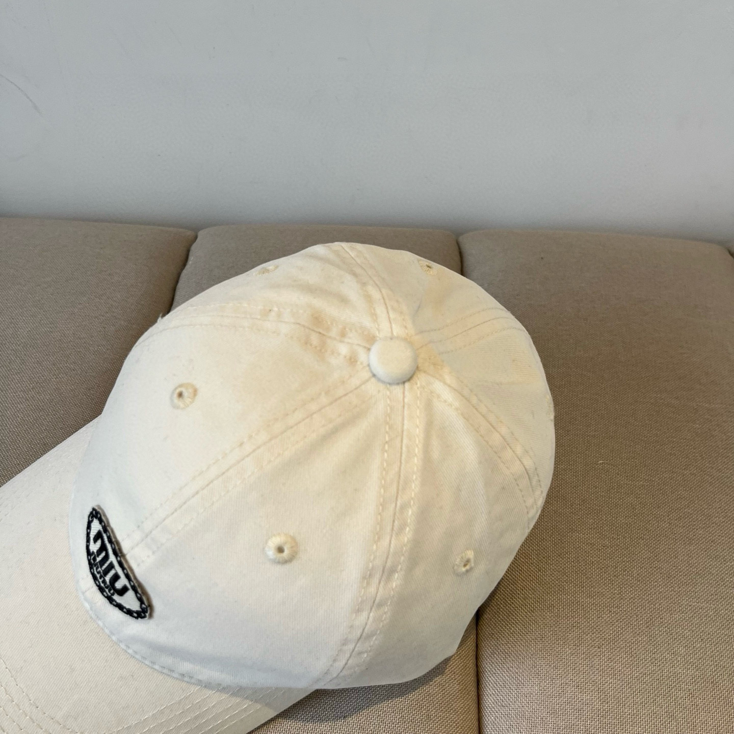  谬谬miumiu 原单春夏新款棒球帽，正品开模订制，原版做工细致质量超赞！