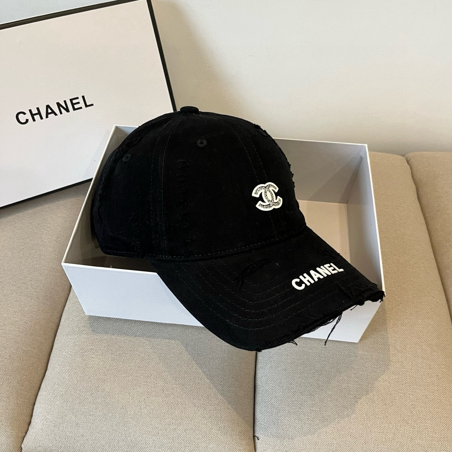P香奈儿CHANEL 新品棒球帽，小香经典简约，时尚休闲设计 跑量新品