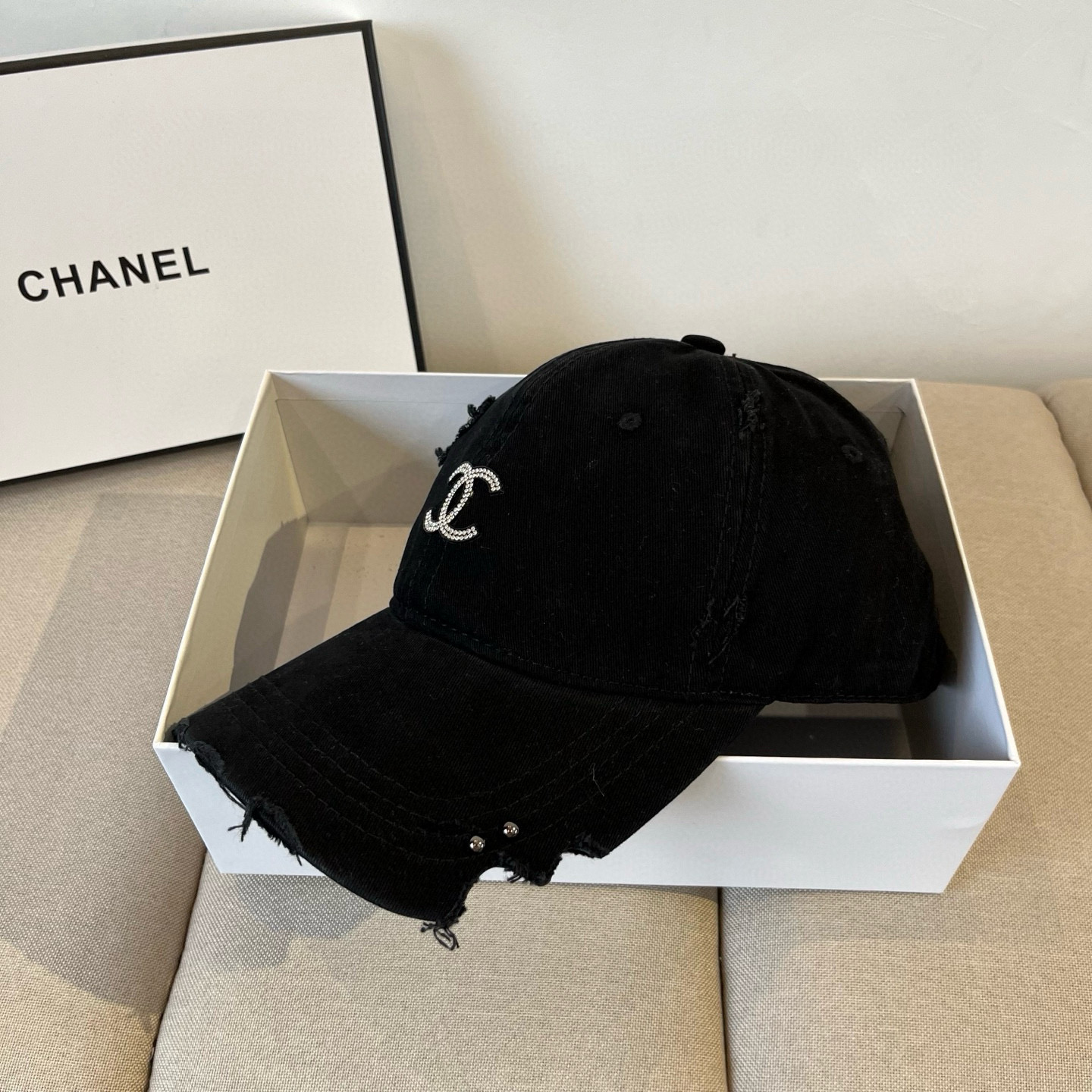 P香奈儿CHANEL 新品棒球帽，小香经典简约，时尚休闲设计 跑量新品