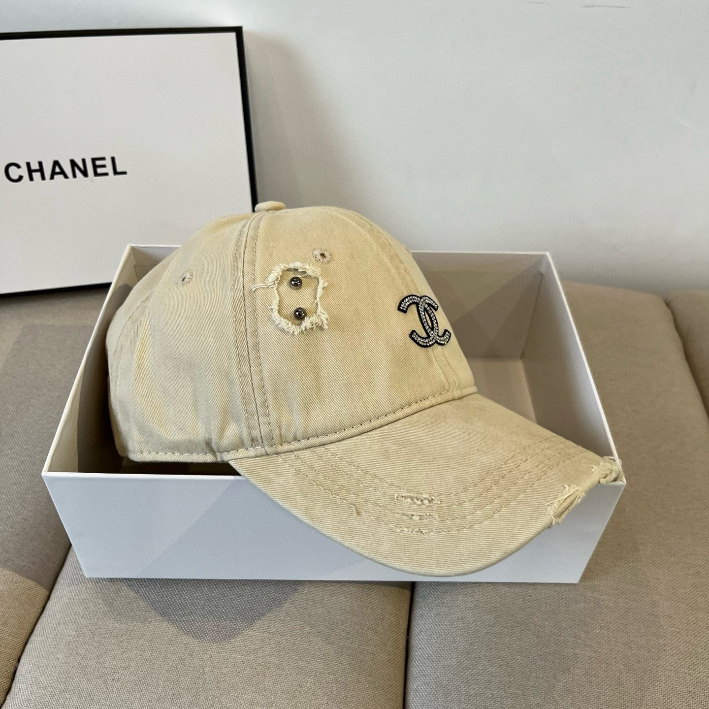 P香奈儿CHANEL 新品棒球帽，小香经典简约，时尚休闲设计 跑量新品