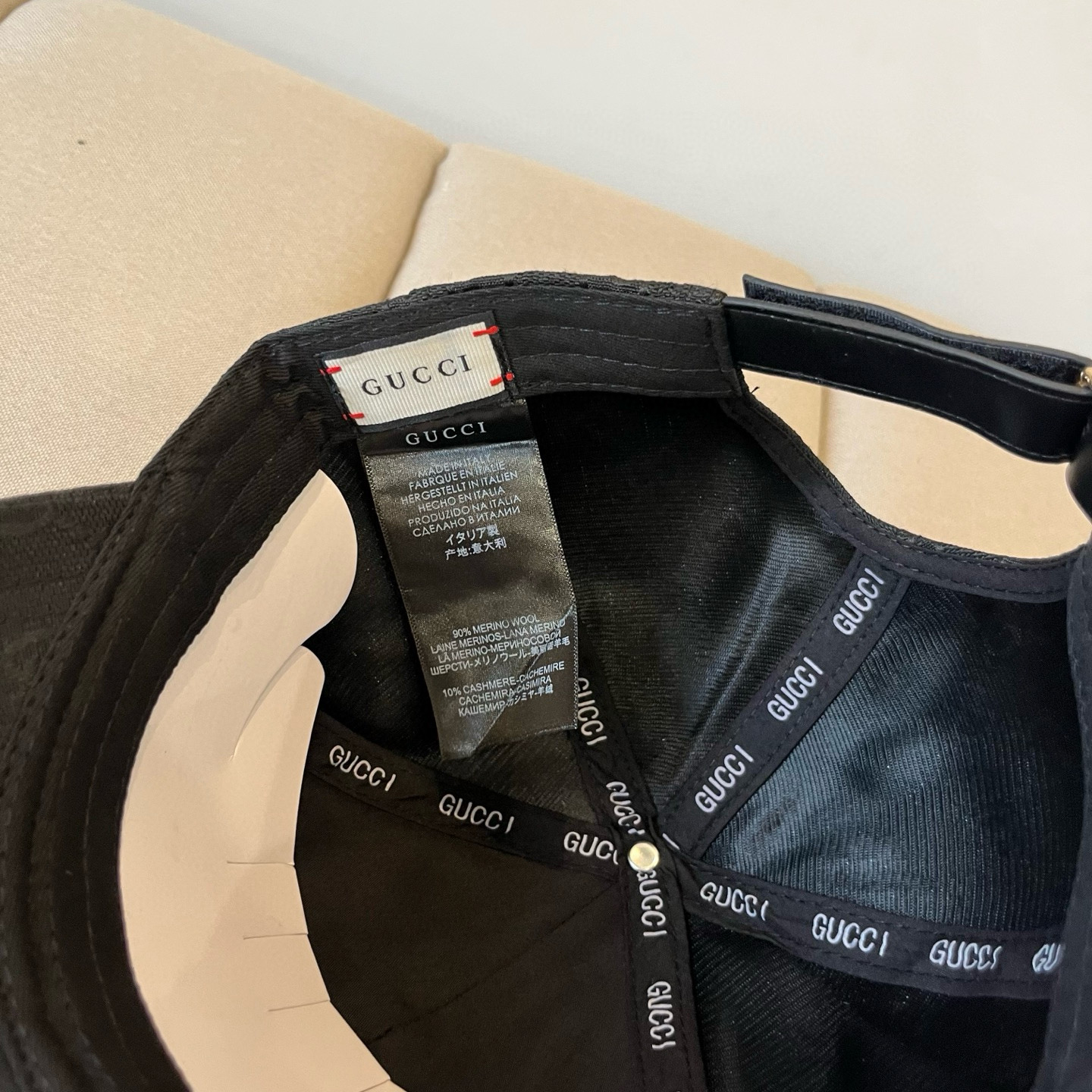  古奇棒球帽♥️GUCCI🧢官网新品，棒球帽，原单品质火爆来袭 。🎩 工艺非常精美 高档大气上档次！低调