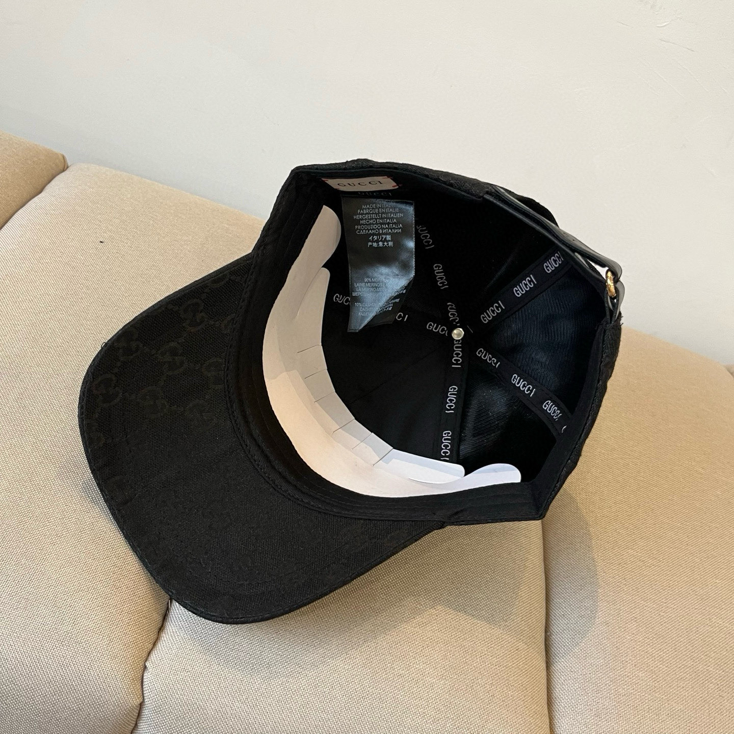  古奇棒球帽♥️GUCCI🧢官网新品，棒球帽，原单品质火爆来袭 。🎩 工艺非常精美 高档大气上档次！低调