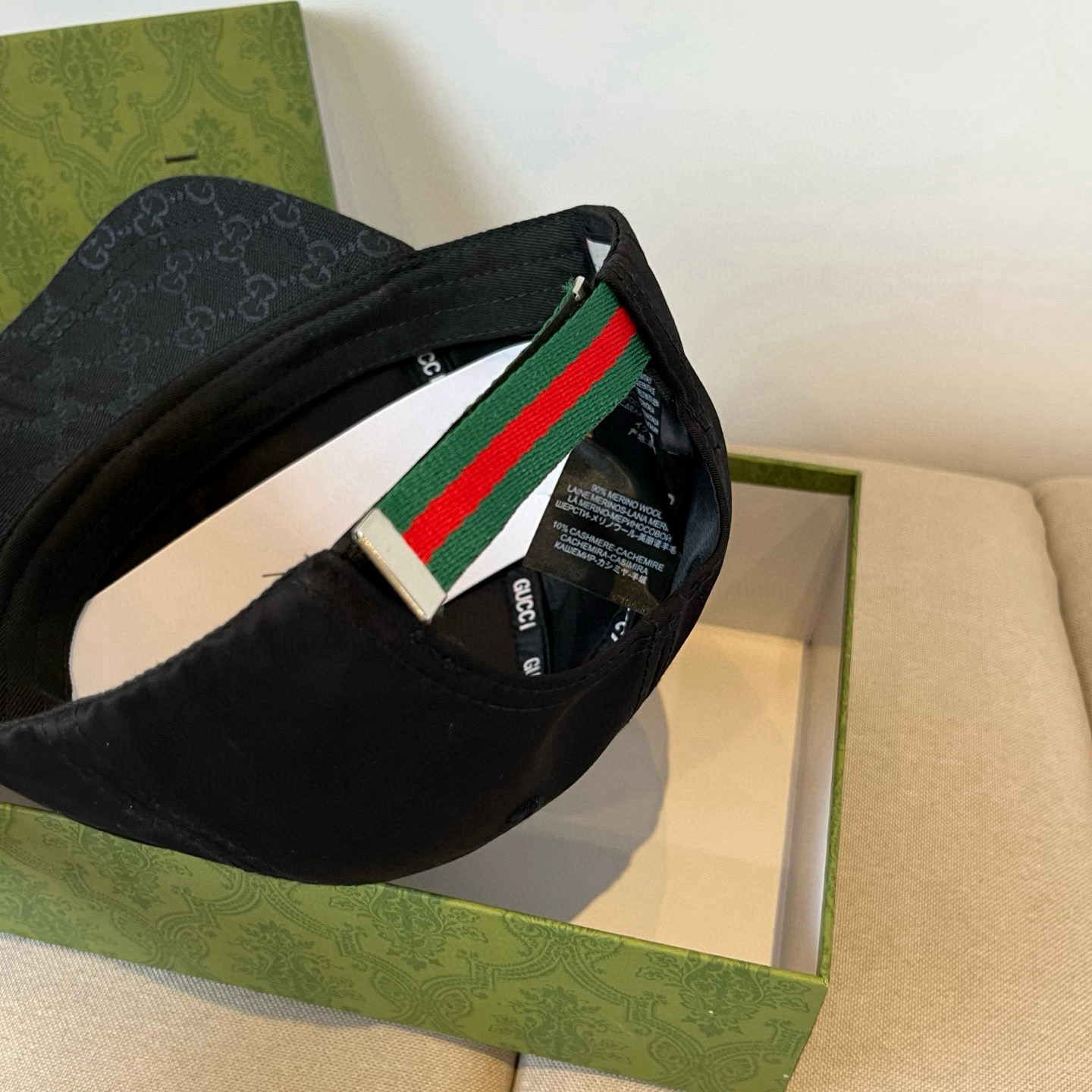  古奇棒球帽♥️GUCCI🧢官网新品，棒球帽，原单品质火爆来袭 。🎩 工艺非常精美 高档大气上档次！低调