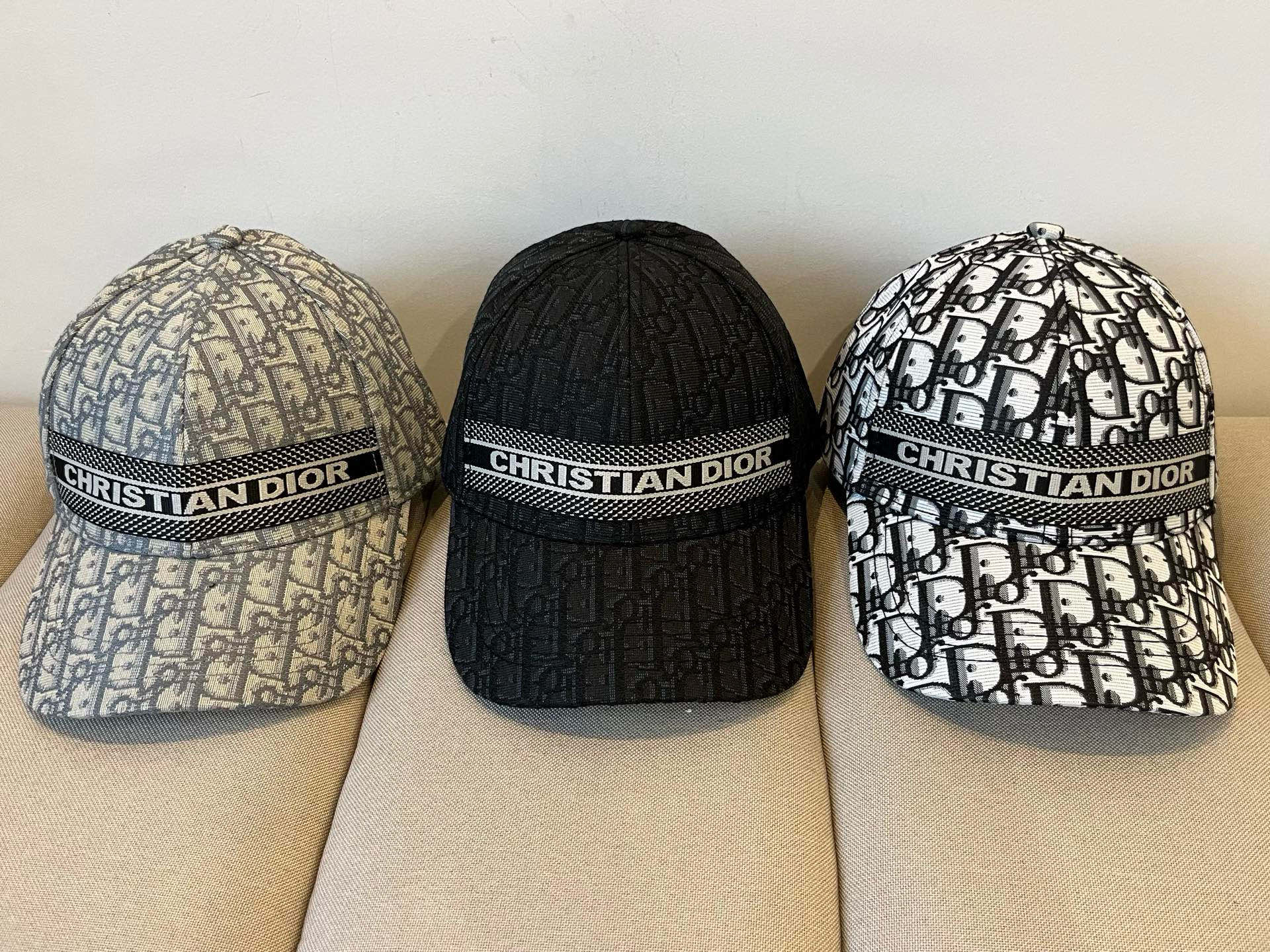 【DIOR迪奥】新款走量简约棒球帽🧢，新款出货，大牌款超好搭配，赶紧入手！