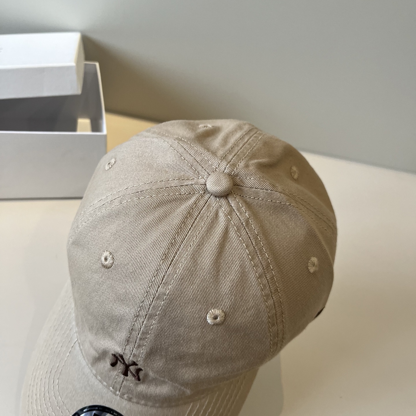  新品ꫛꫀꪝ ❥——❤专柜品质，细节就是完美
MLB拼接新款 官网步上新Ny🧢，代购版本 质量看细节好！