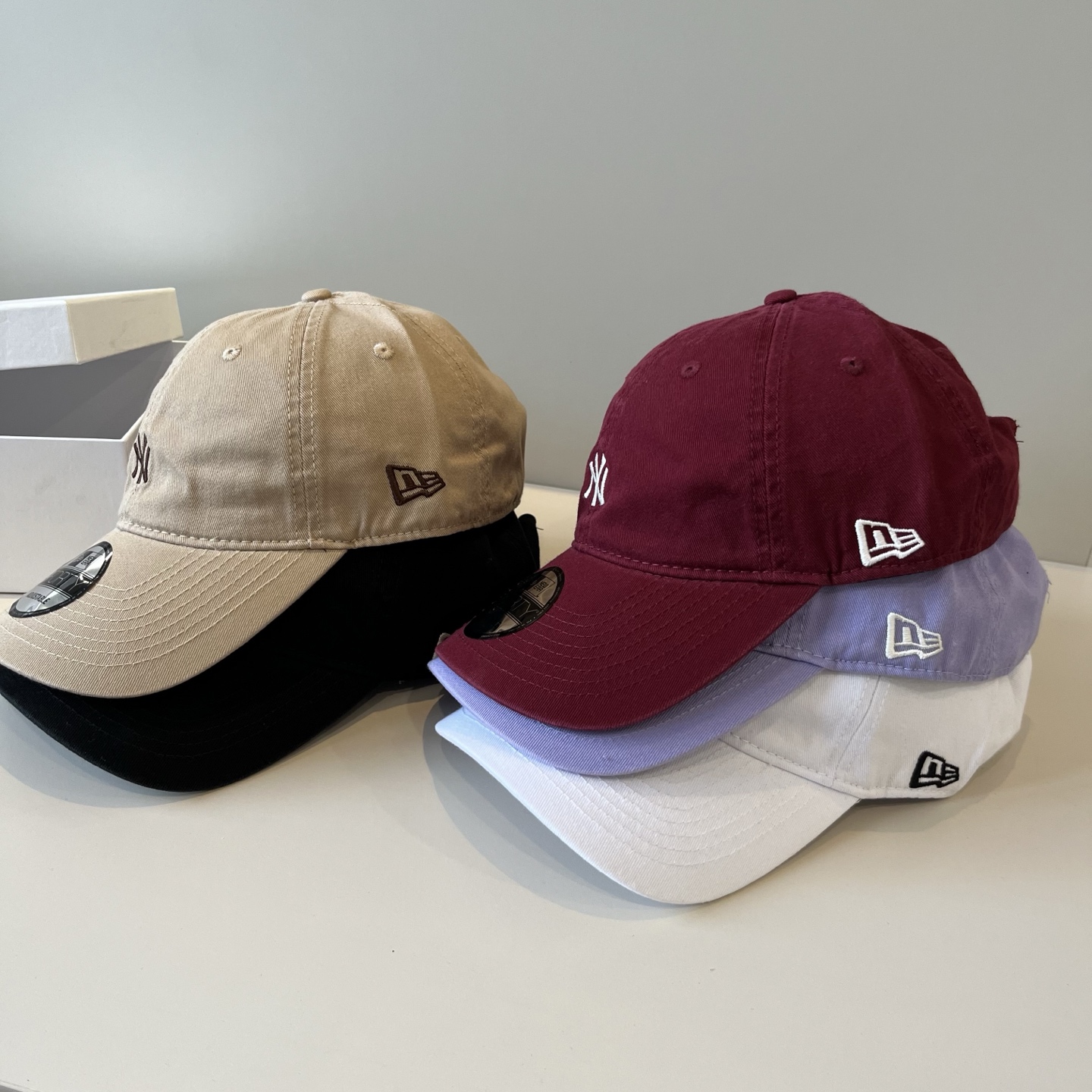  新品ꫛꫀꪝ ❥——❤专柜品质，细节就是完美
MLB拼接新款 官网步上新Ny🧢，代购版本 质量看细节好！